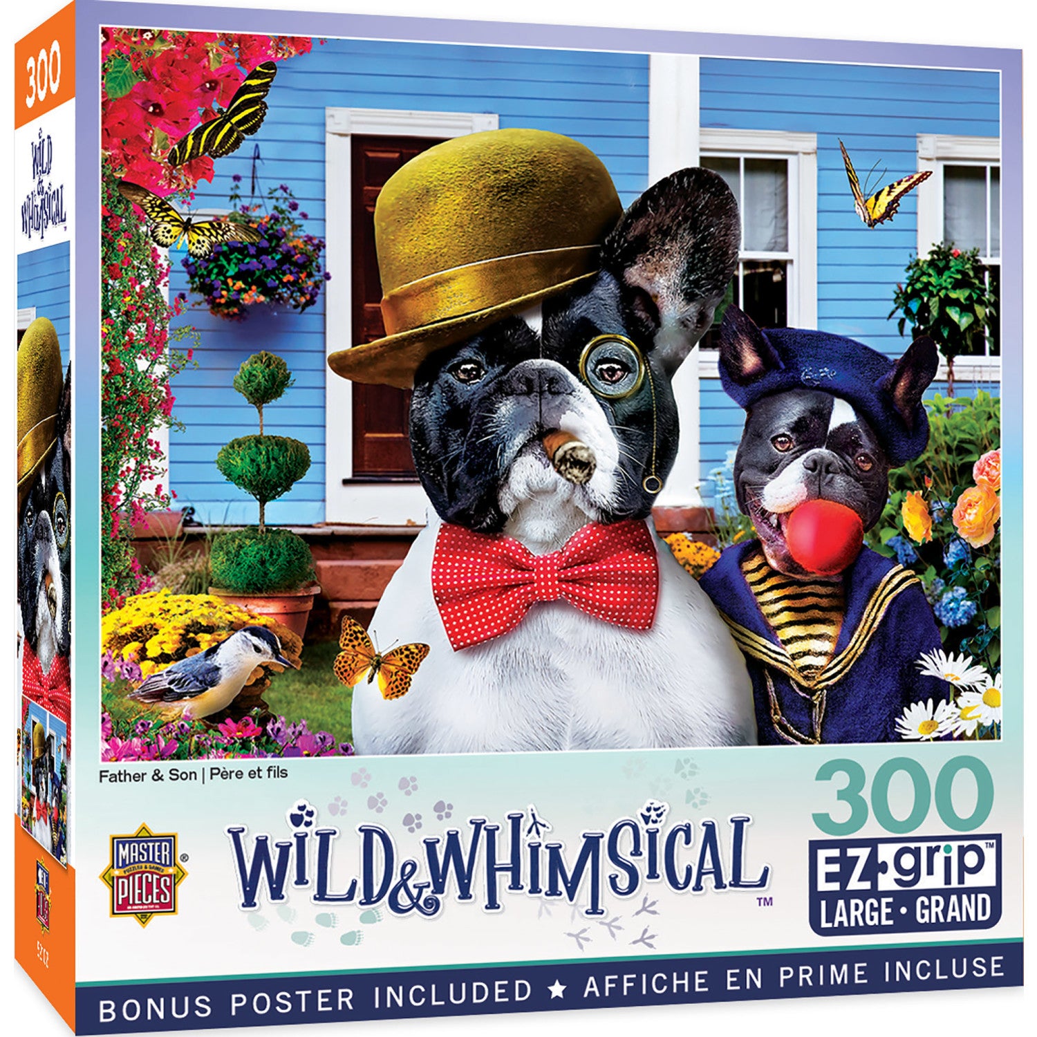 Wild & Whimsical - Father & Son 300 Piece EZ Grip Jigsaw Puzzle