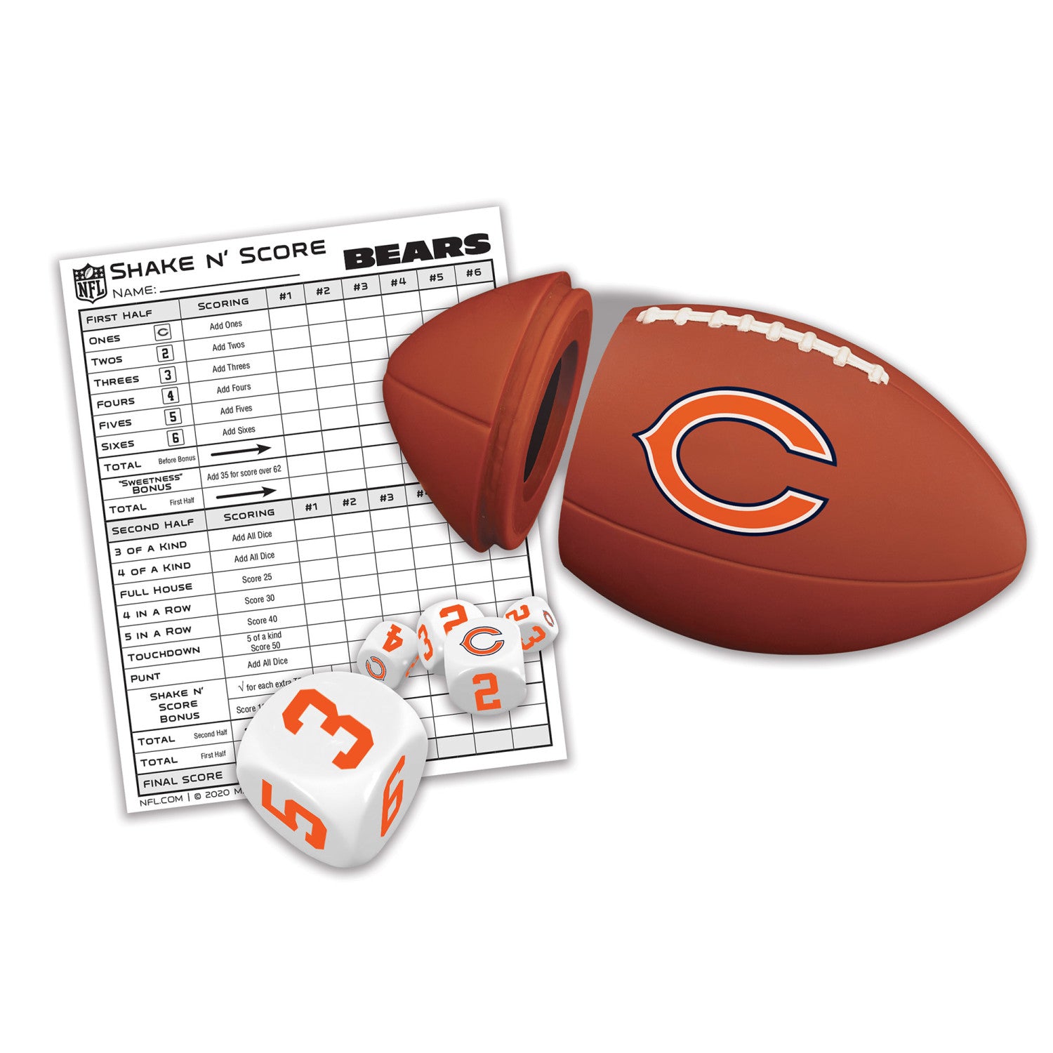 Chicago Bears NFL Shake N' Score