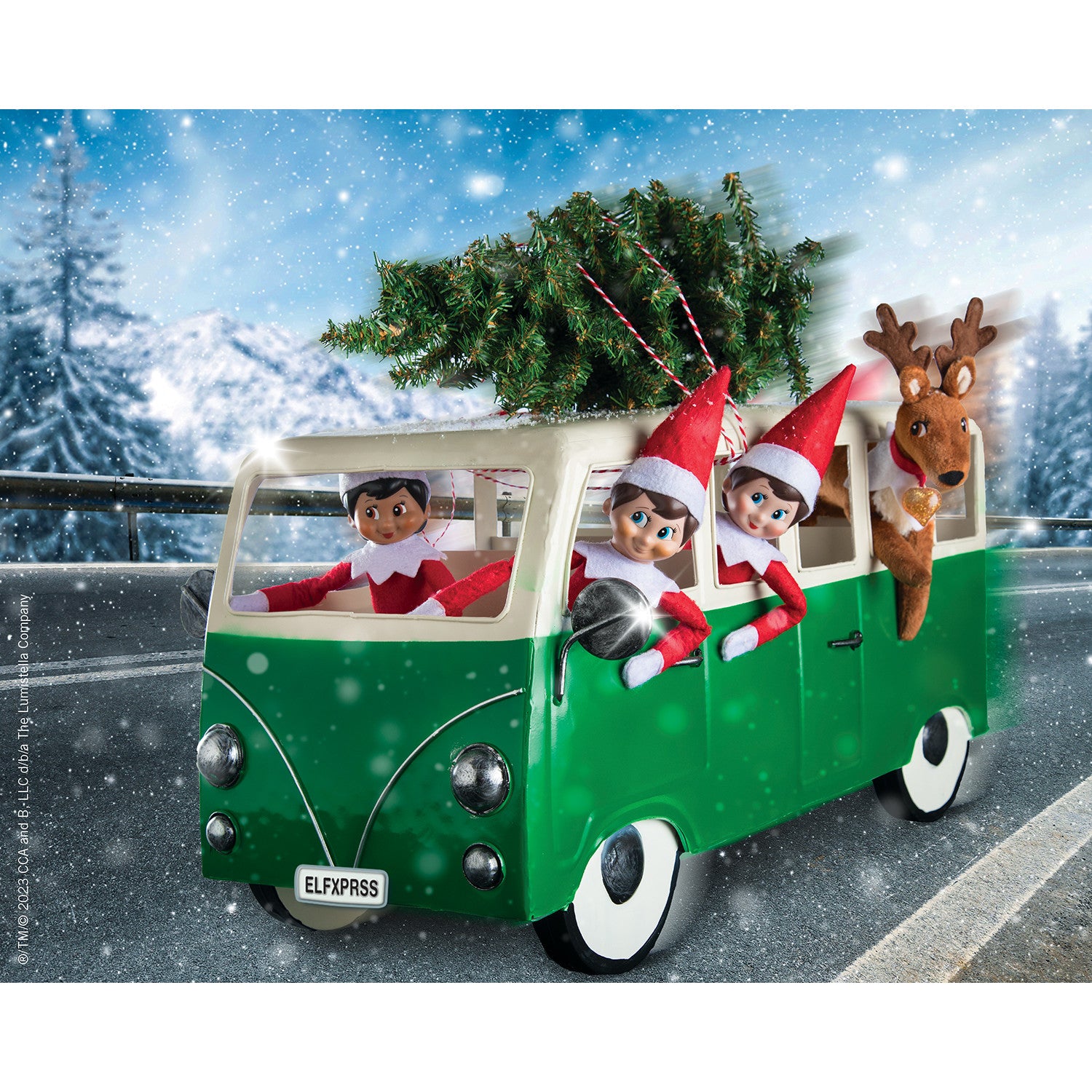 Elf on the Shelf 4-Pack 100 Piece Jigsaw Puzzles - V2