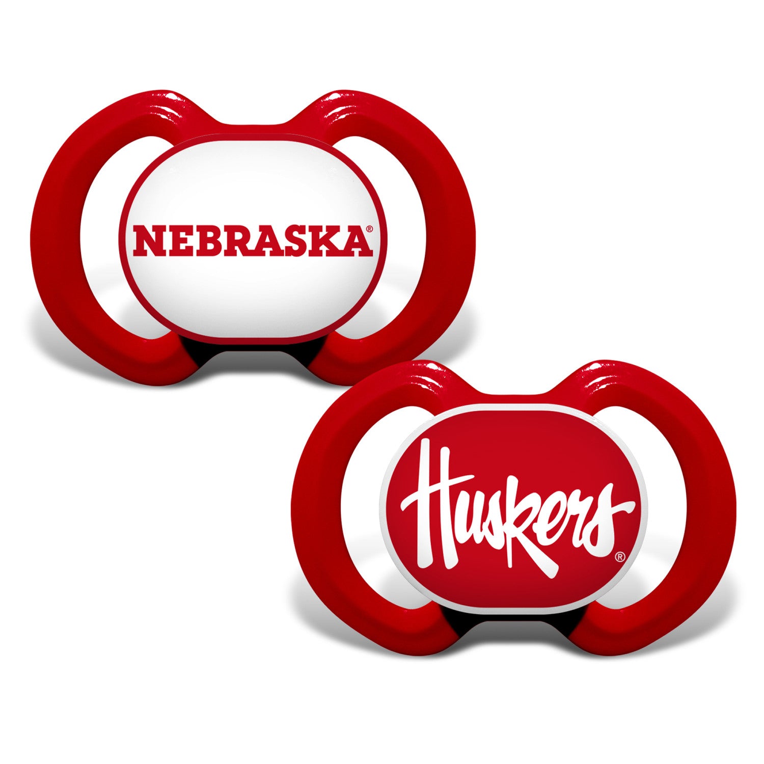 Nebraska Cornhuskers - Pacifier 2-Pack