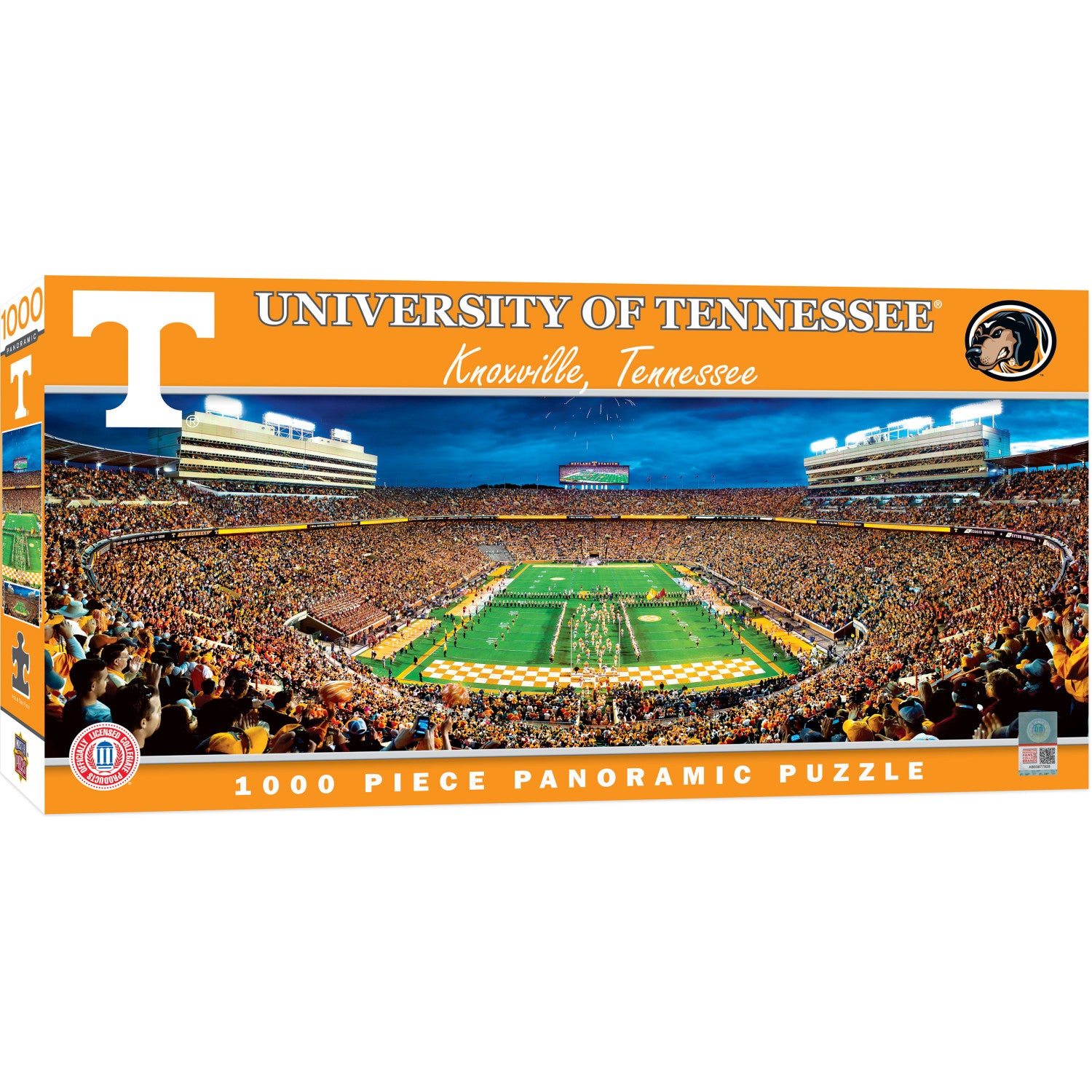 Tennessee Volunteers - 1000 Piece Panoramic Jigsaw Puzzle - End View