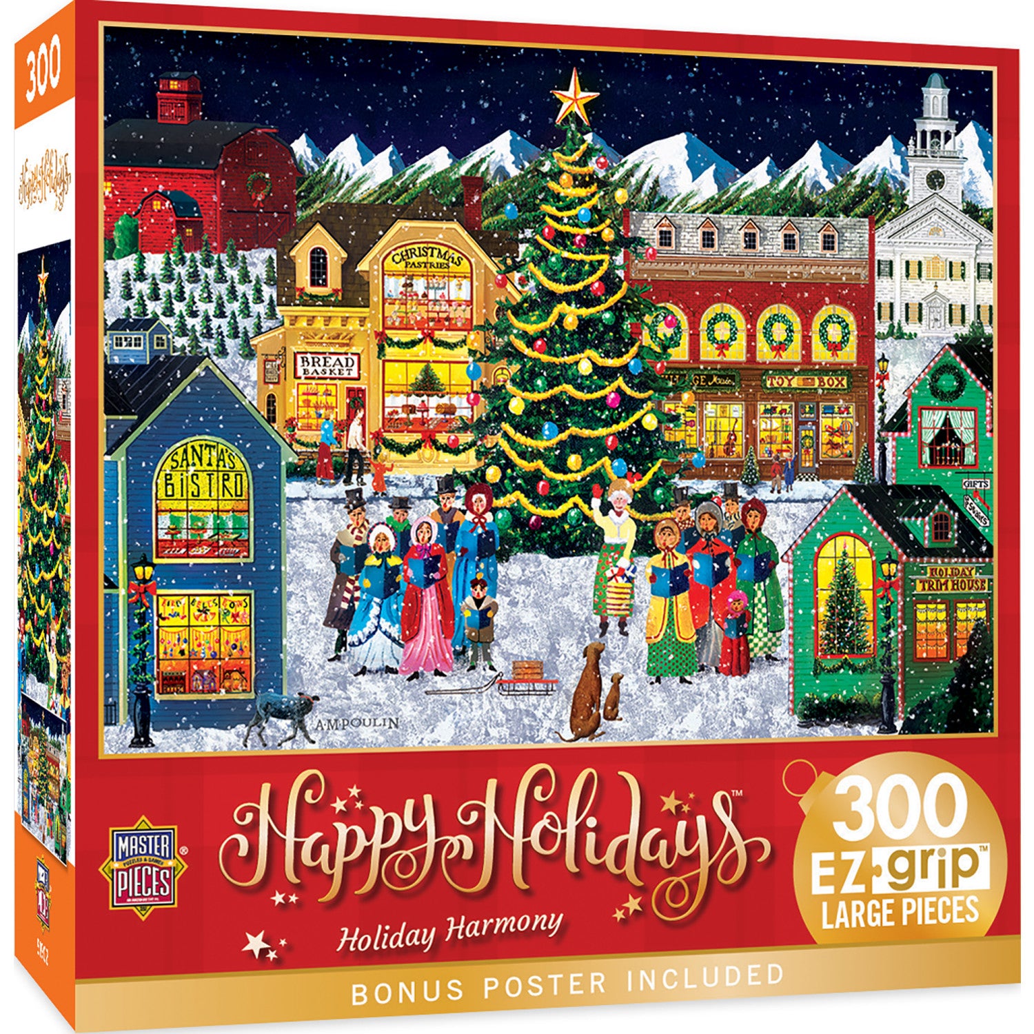 Happy Holidays - Holiday Harmony 300 Piece EZ Grip Jigsaw Puzzle