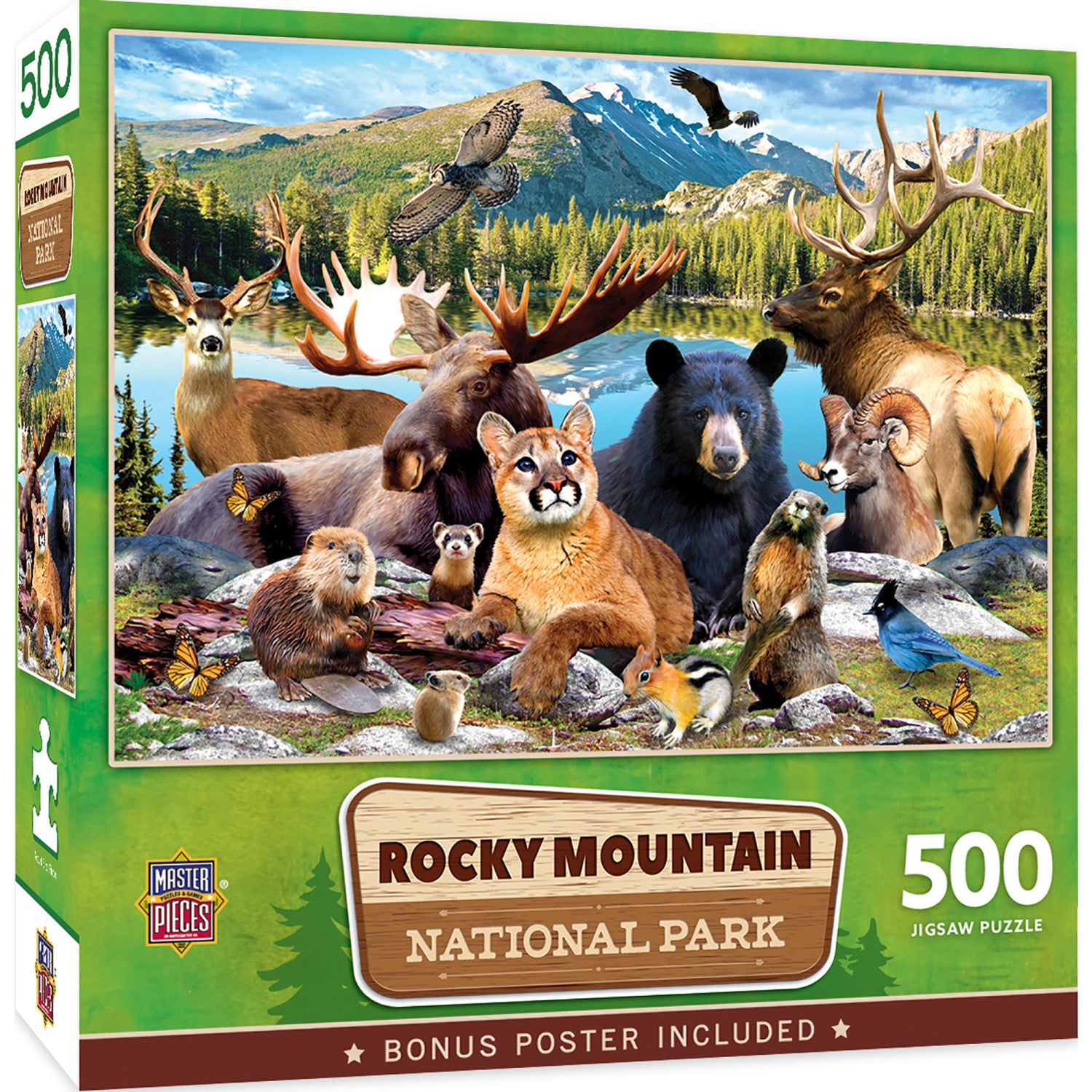 Rocky Mountain National Park 500 Piece Jigsaw Puzzle