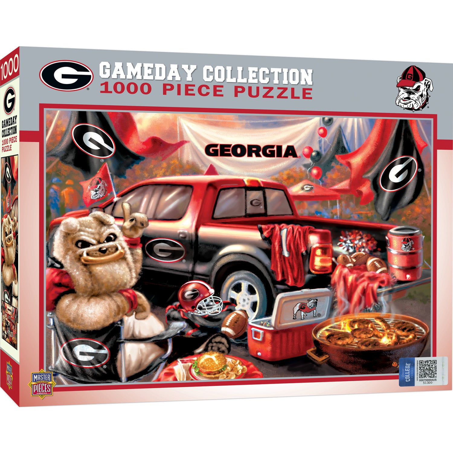 Georgia Bulldogs - Gameday 1000 Piece Jigsaw Puzzle