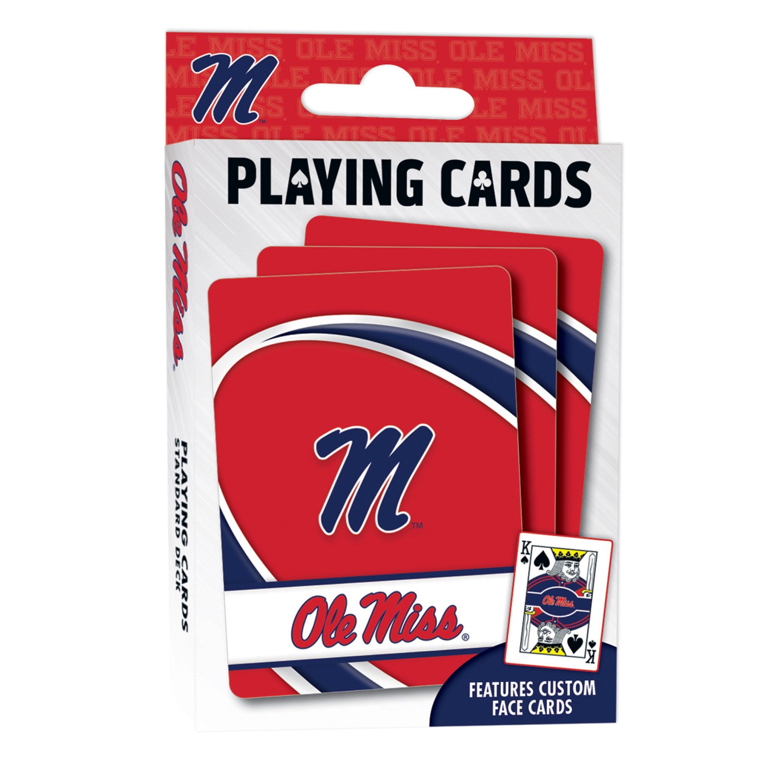 Ole Miss Rebels Playing Cards - 54 Card Deck