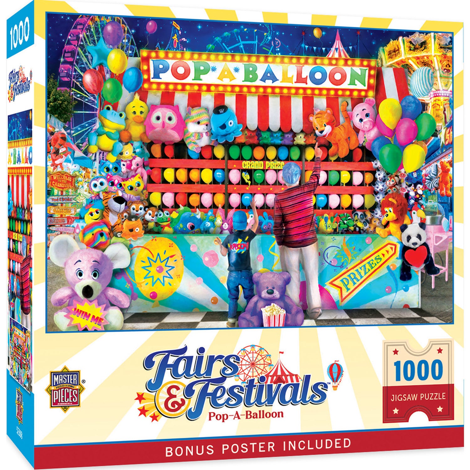 Fairs & Festivals - Pop-A-Balloon 1000 Piece Jigsaw Puzzle
