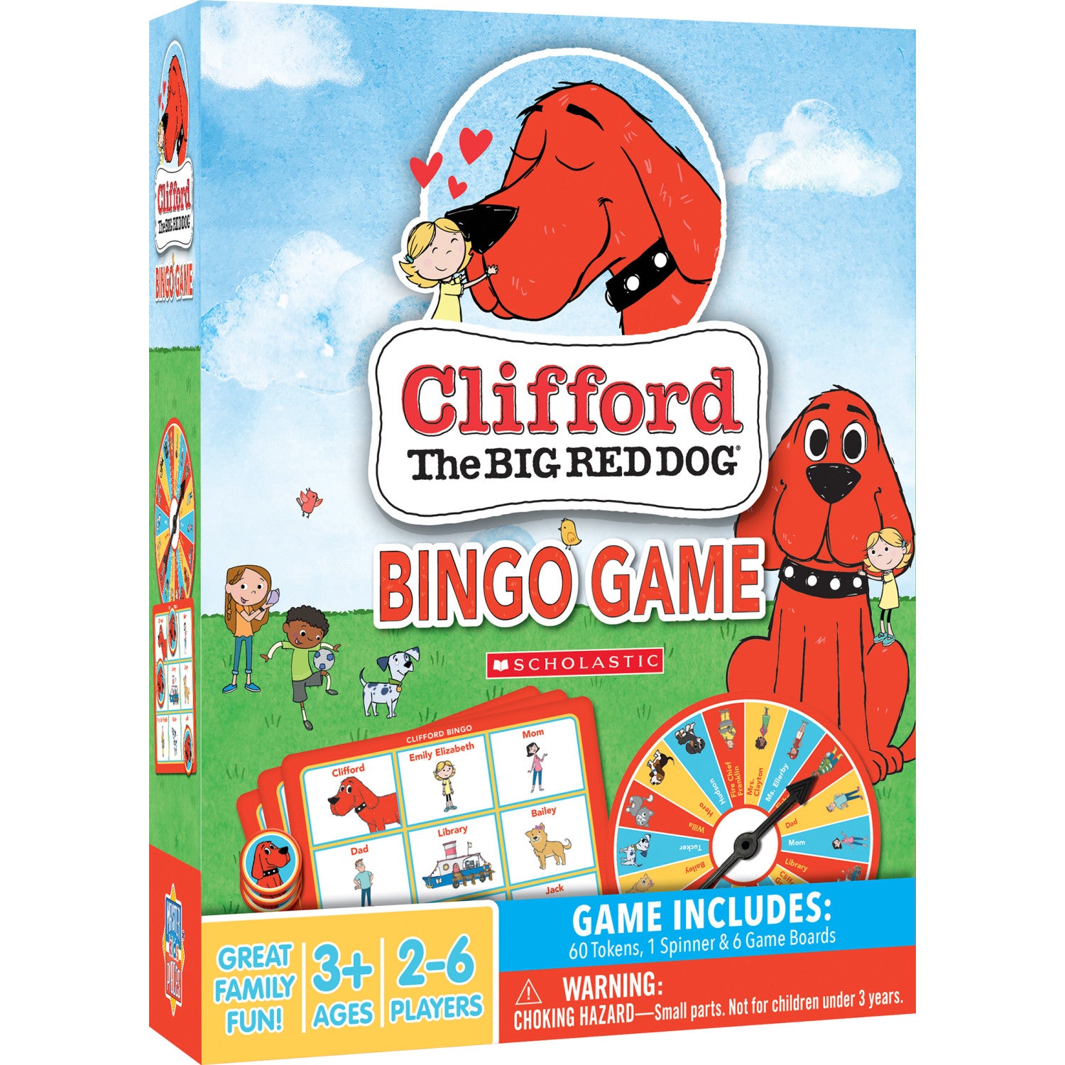 Clifford Bingo Game