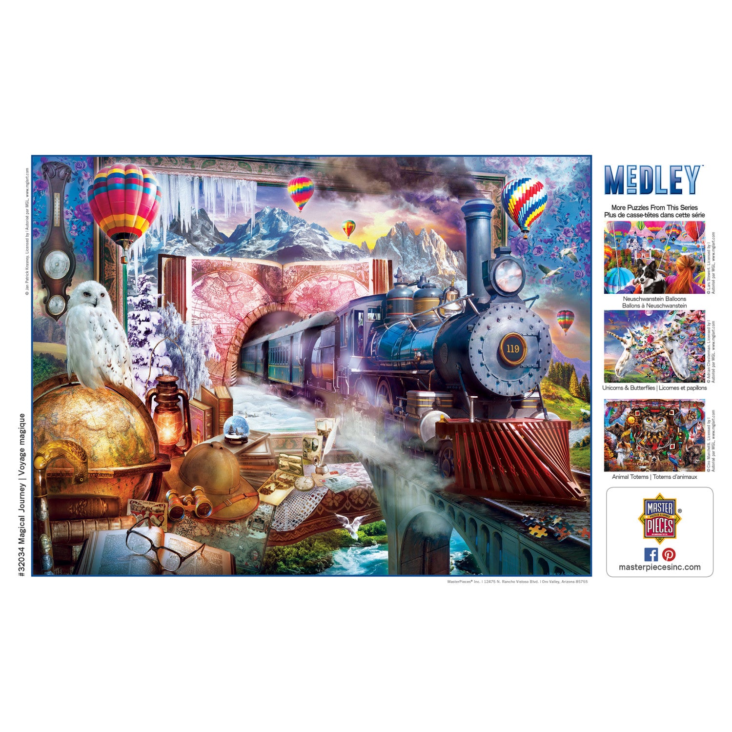 Medley - Magical Journey 300 Piece EZ Grip Jigsaw Puzzle