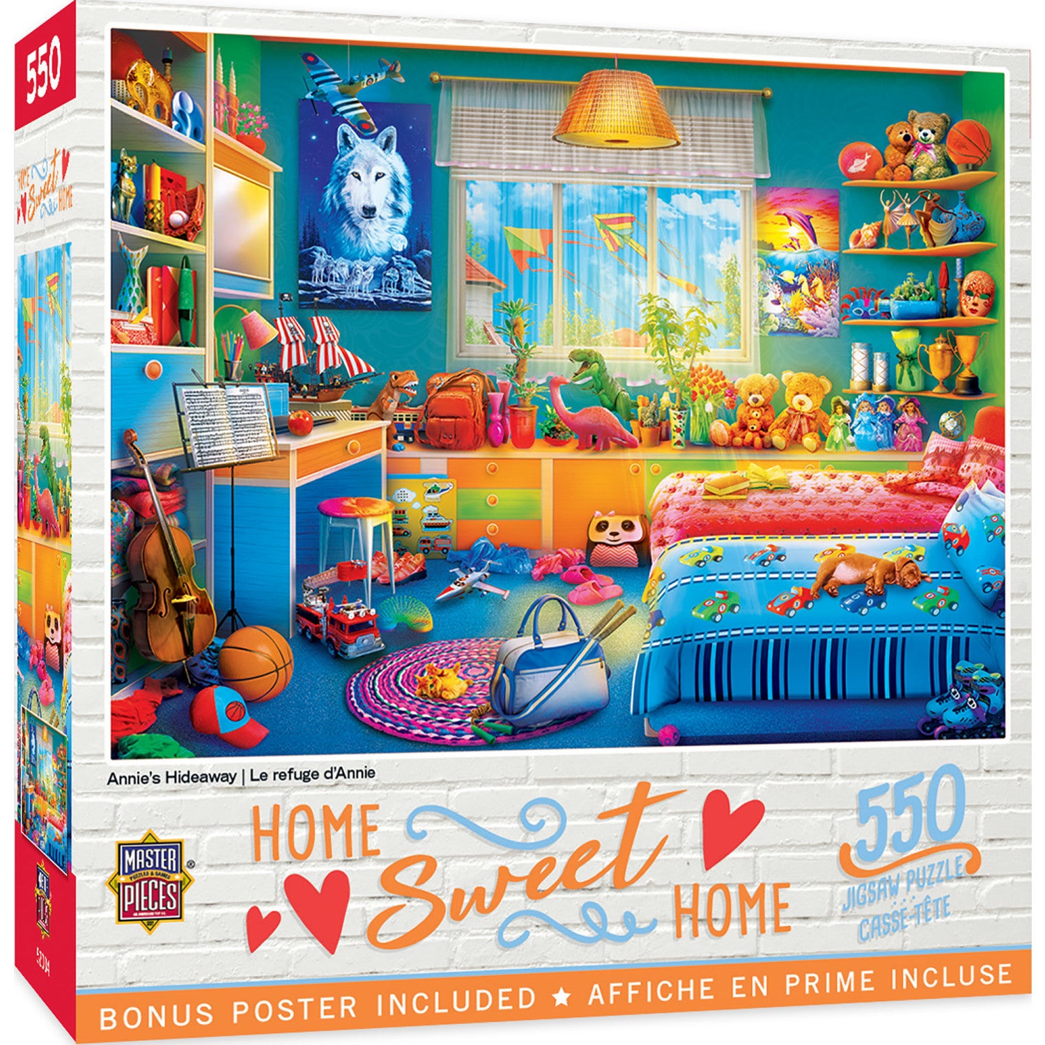 Home Sweet Home - Annie's Hideaway 550 Piece Jigsaw Puzzle