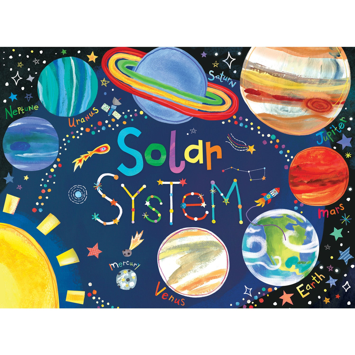 Hello, World! - Solar System 60 Piece Puzzle