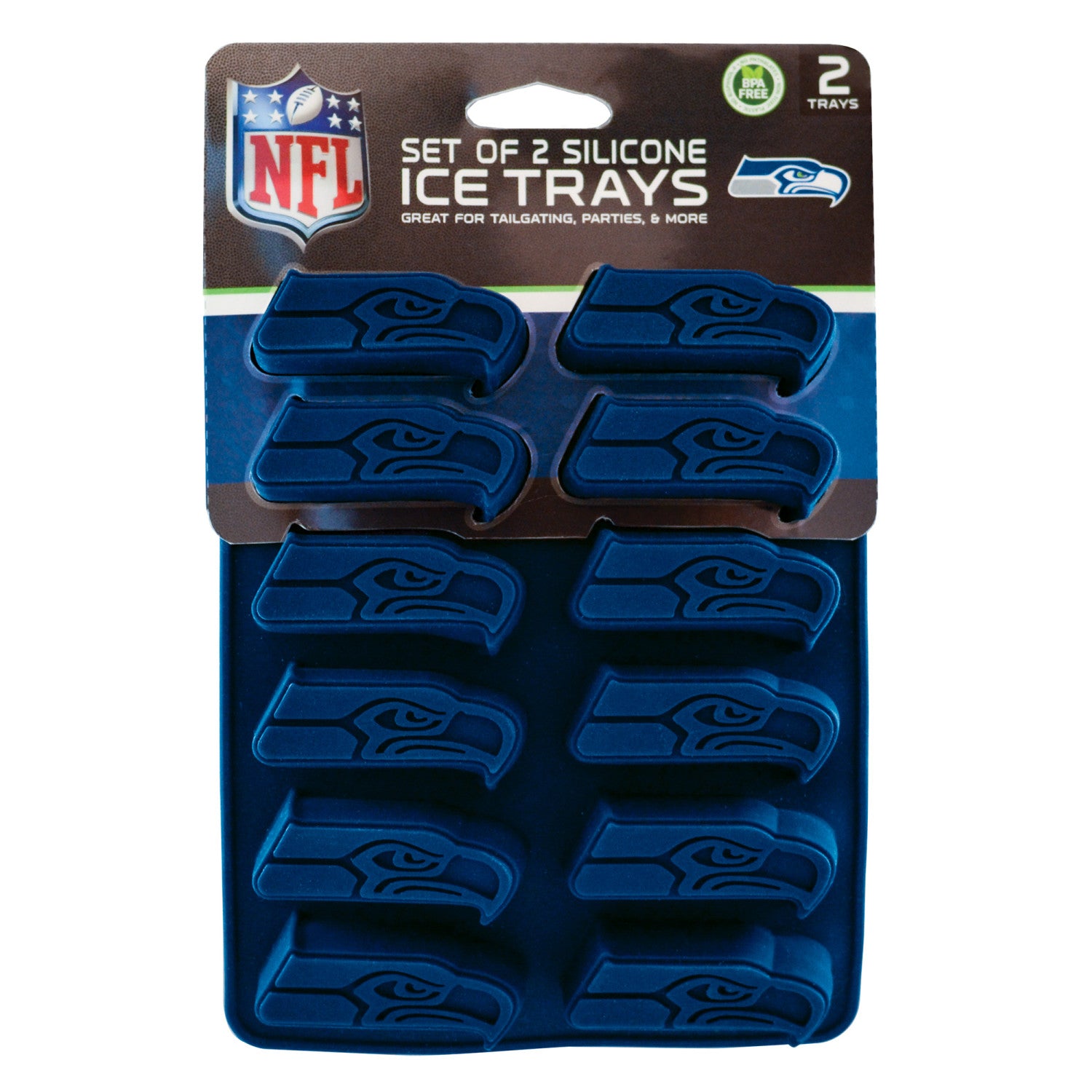 Seattle Seahawks NFL Ice Cube Trays