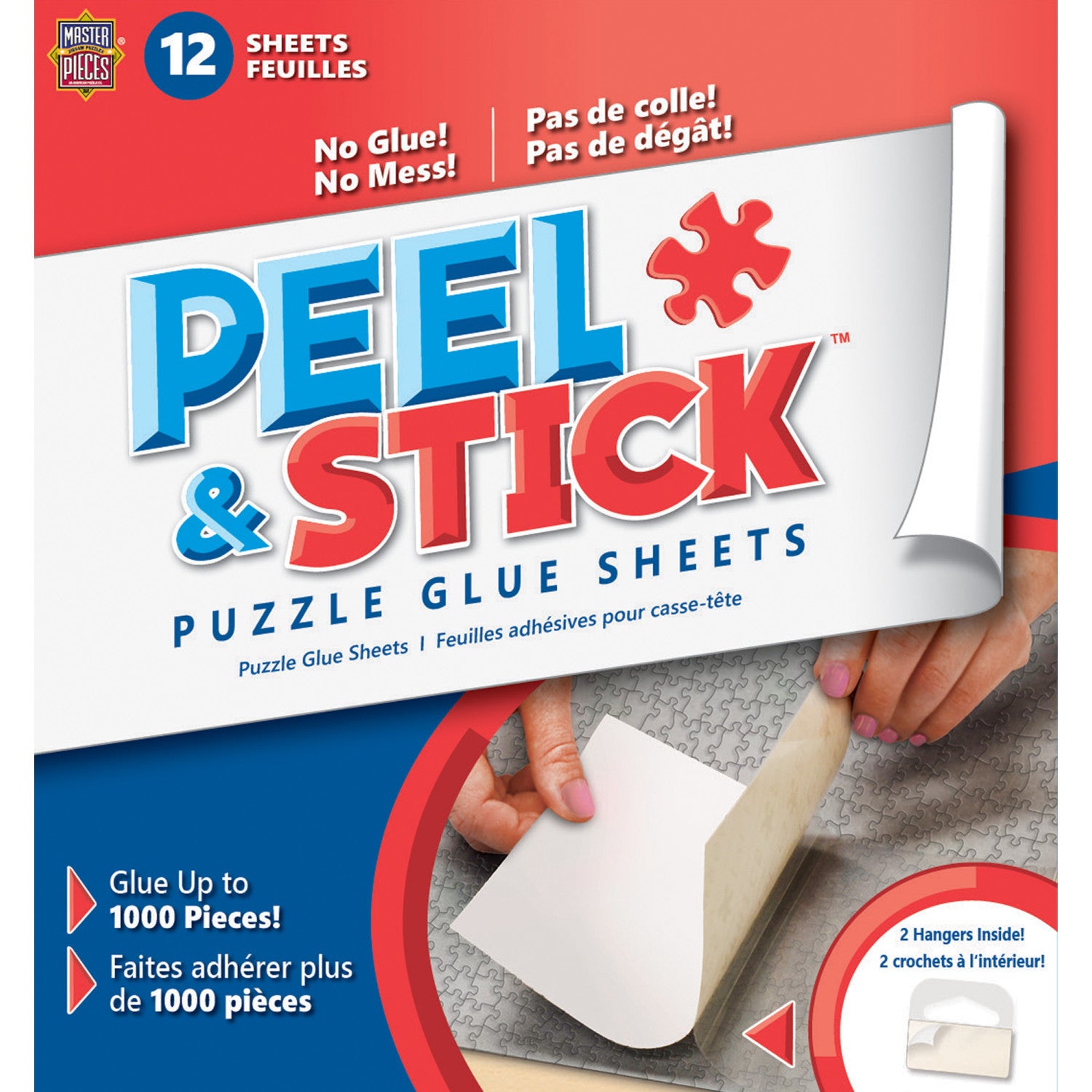 Puzzle Glue Sheets - Hangers Included  MasterPieces – MasterPieces Puzzle  Company INC