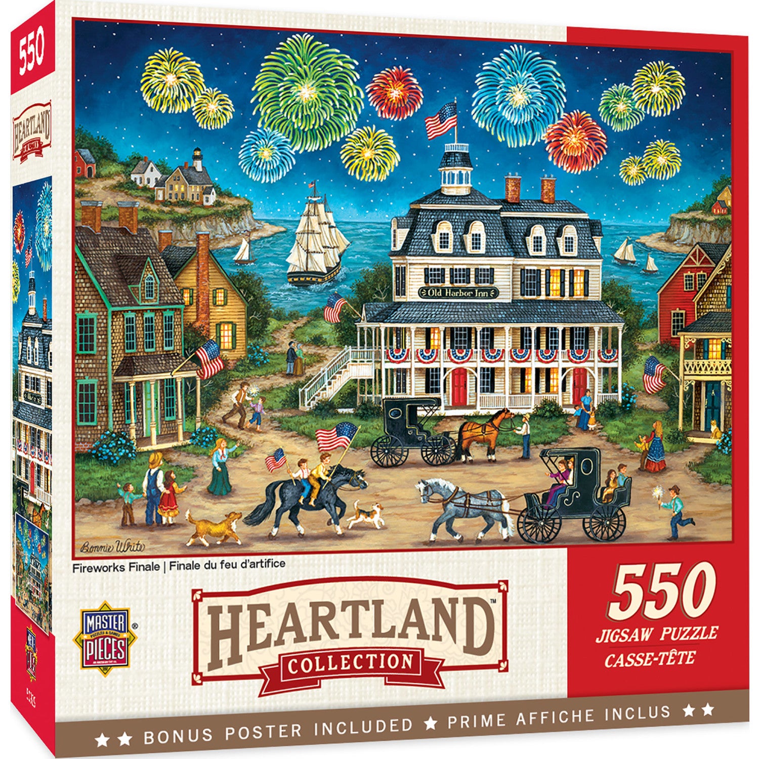 Heartland - Fireworks Finale 550 Piece Jigsaw Puzzle