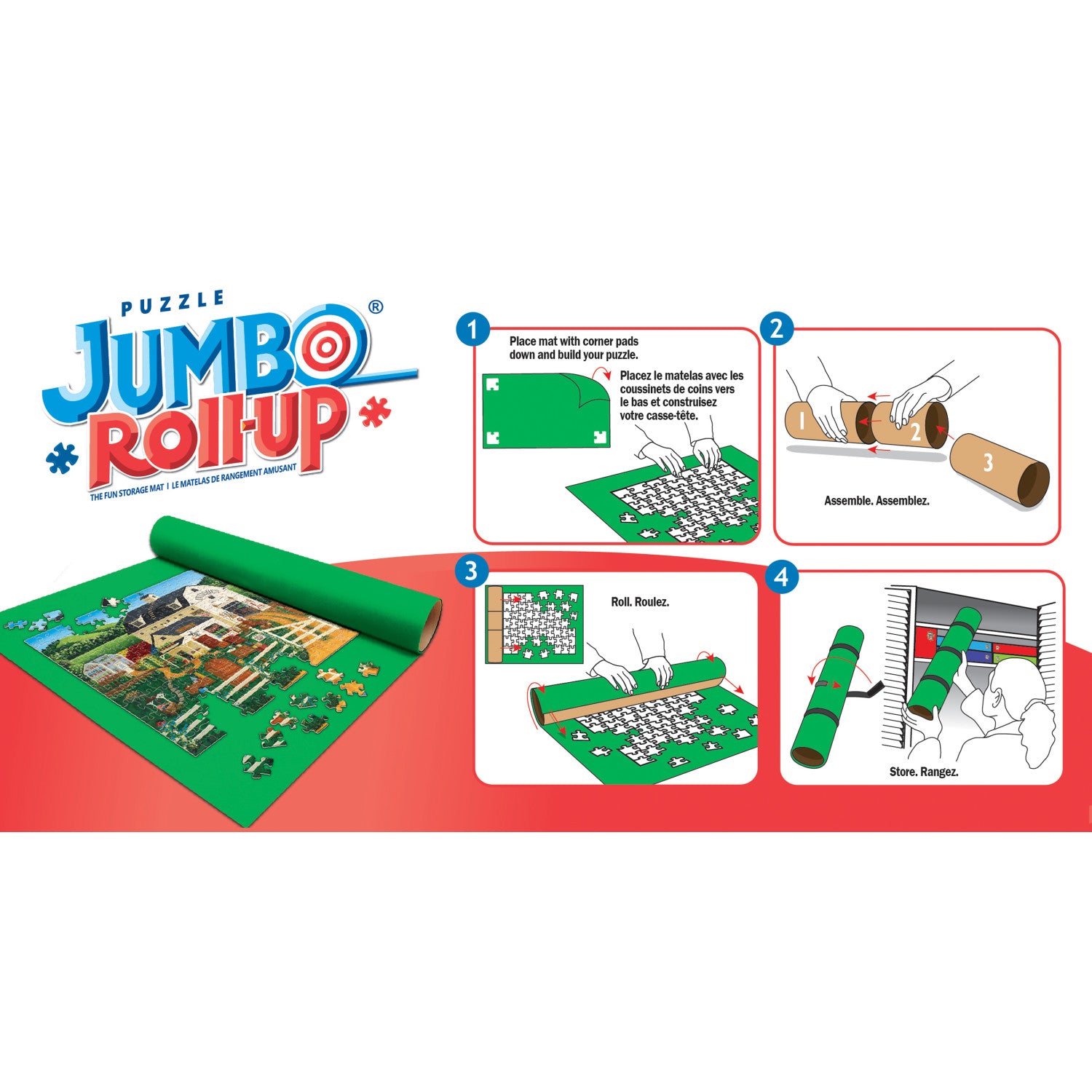 Jigsaw Puzzle Roll Up Jumbo - 36"x48"
