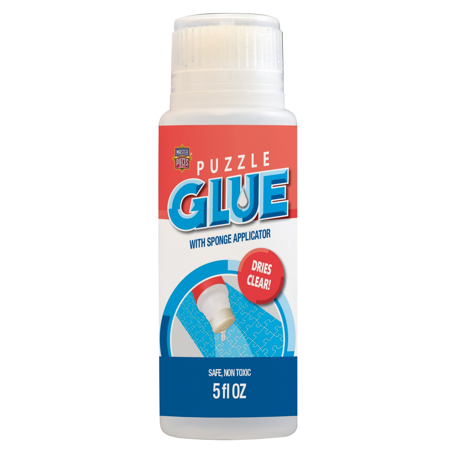 Puzzle Accessories - 5oz Glue with Sponge Applicator
