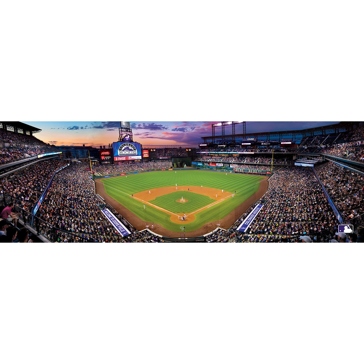 Colorado Rockies MLB 1000pc Panoramic Puzzle