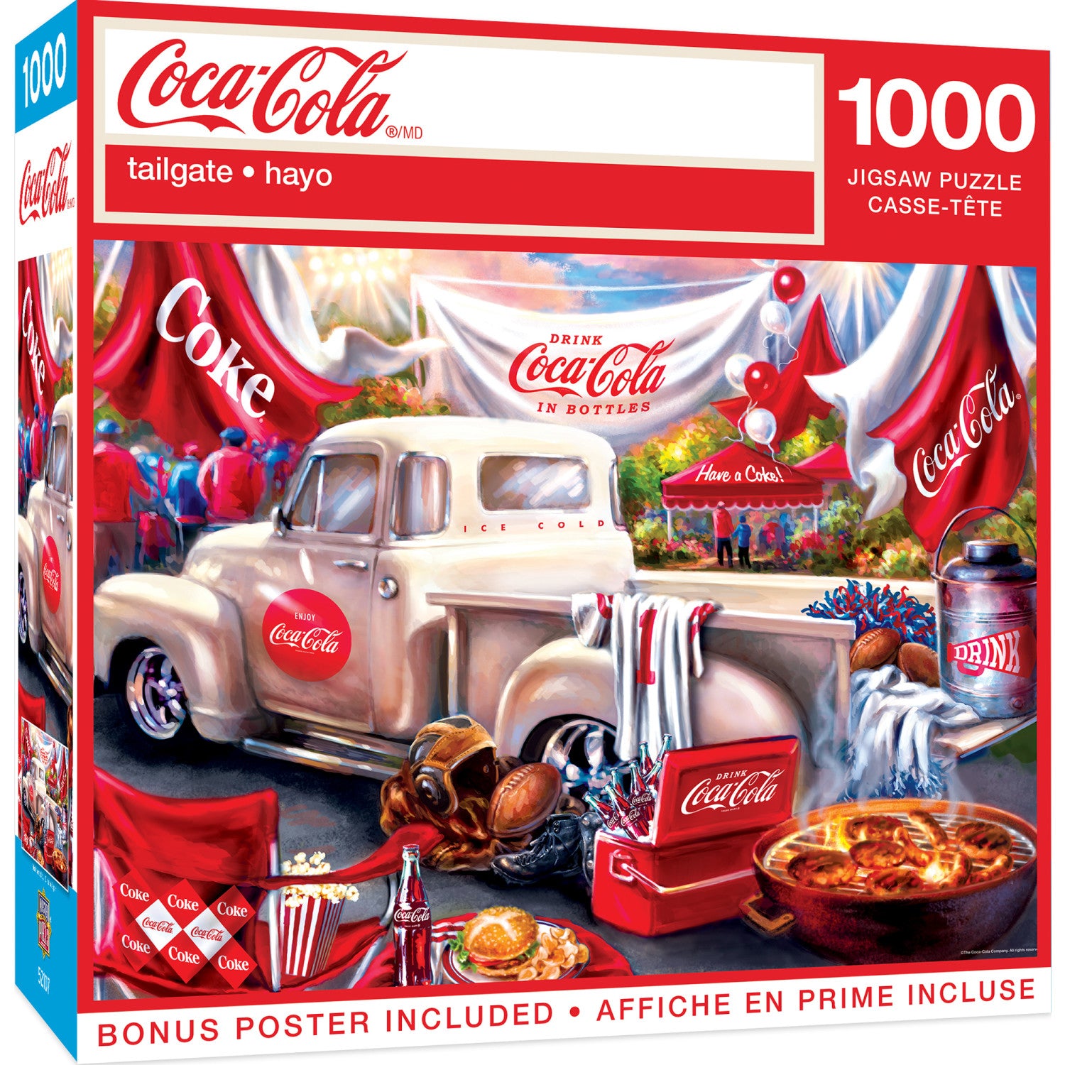Coca-Cola - Tailgate 1000 Piece Jigsaw Puzzle