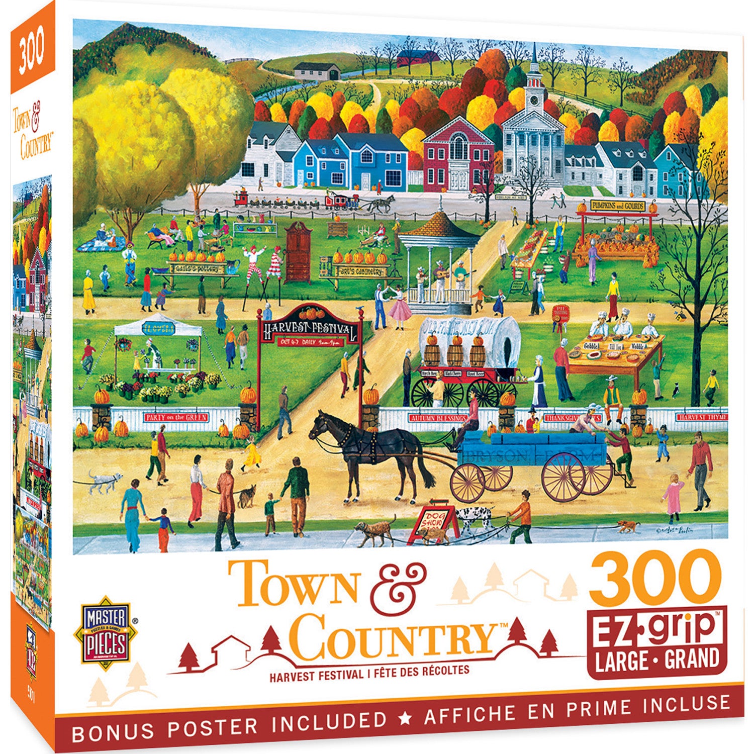 Town & Country - Harvest Festival 300 Piece EZ Grip Jigsaw Puzzle