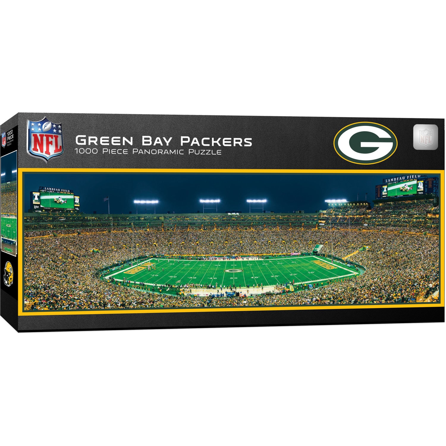 Green Bay Packers - 1000 Piece Panoramic Jigsaw Puzzle - Center View