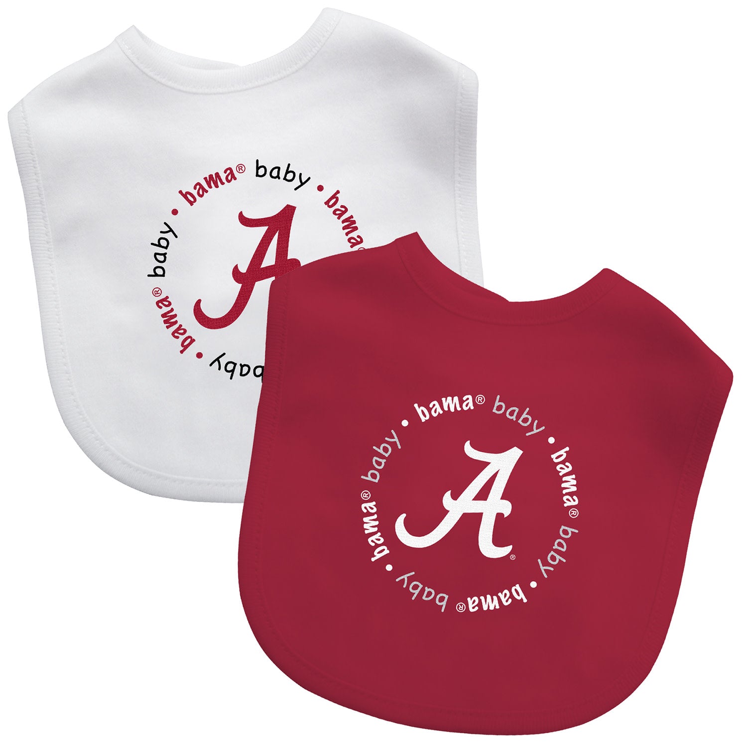 Alabama Crimson Tide - Baby Bibs 2-Pack