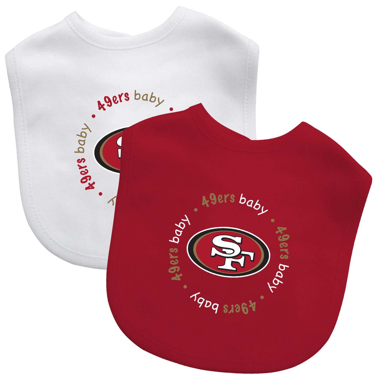 San Francisco 49ers - Baby Bibs 2-Pack