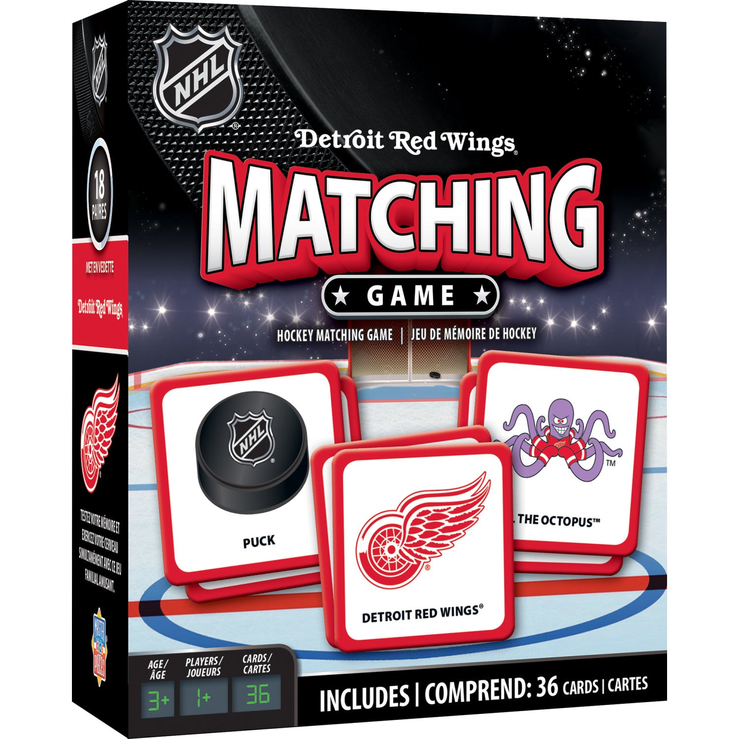 Detroit Red Wings Matching Game