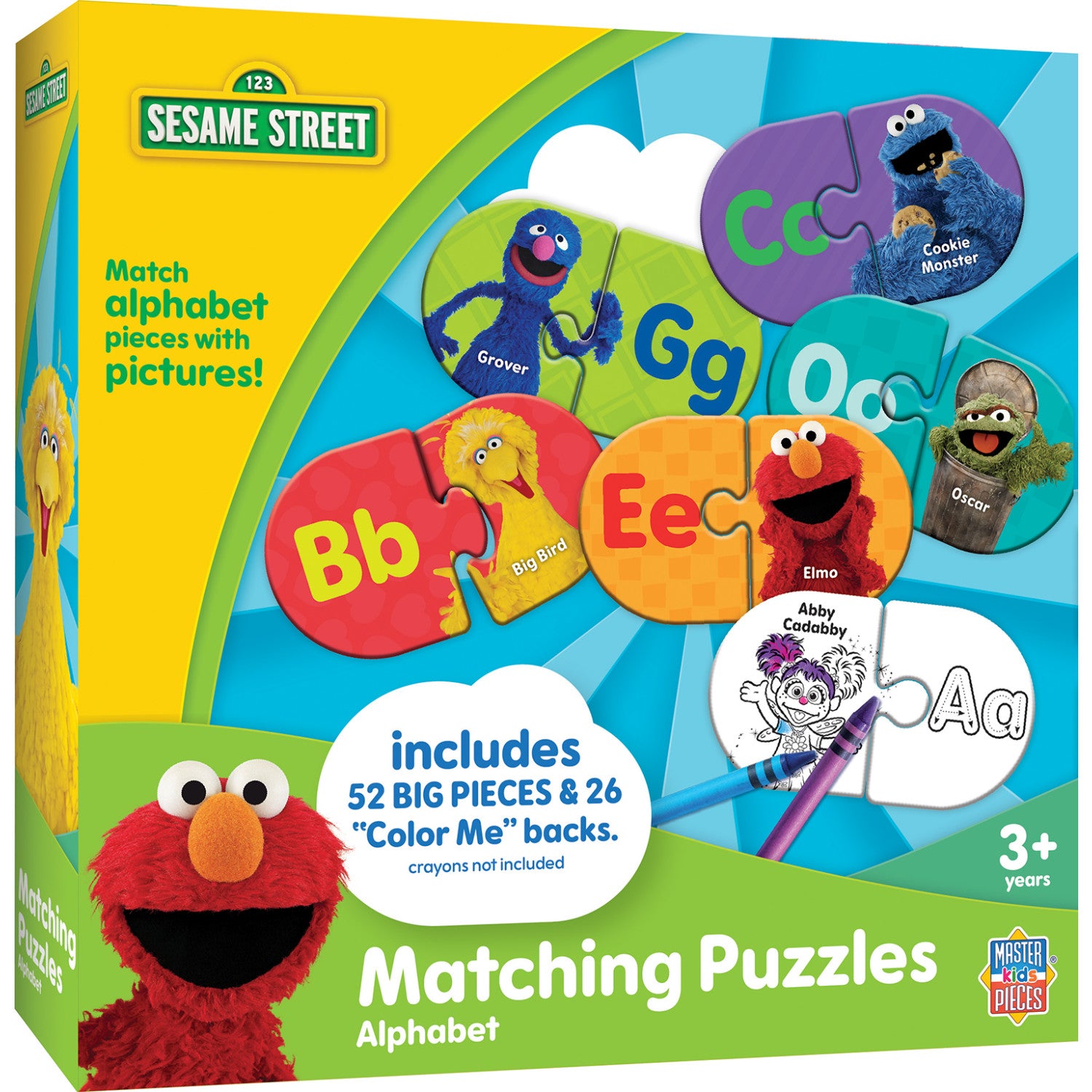Sesame Street - Alphabet Matching Jigsaw Puzzles