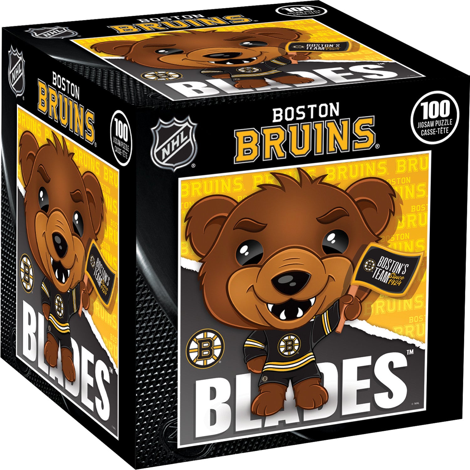 Blades - Boston Bruins Mascot 100 Piece Jigsaw Puzzle