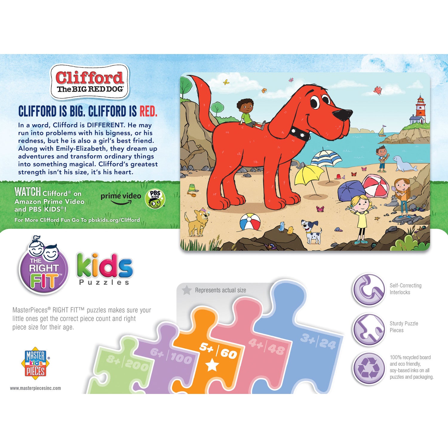 Clifford - Summer Day 60 Piece Jigsaw Puzzle