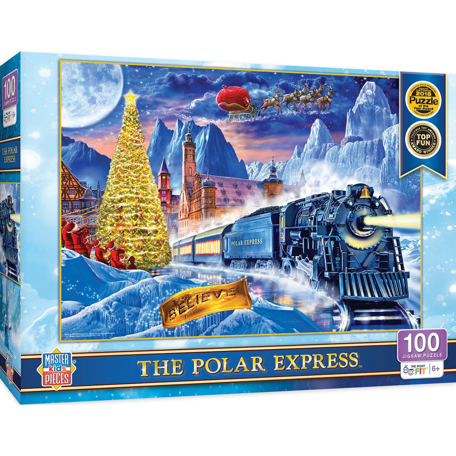 The Polar Express 100 Piece Jigsaw Puzzle