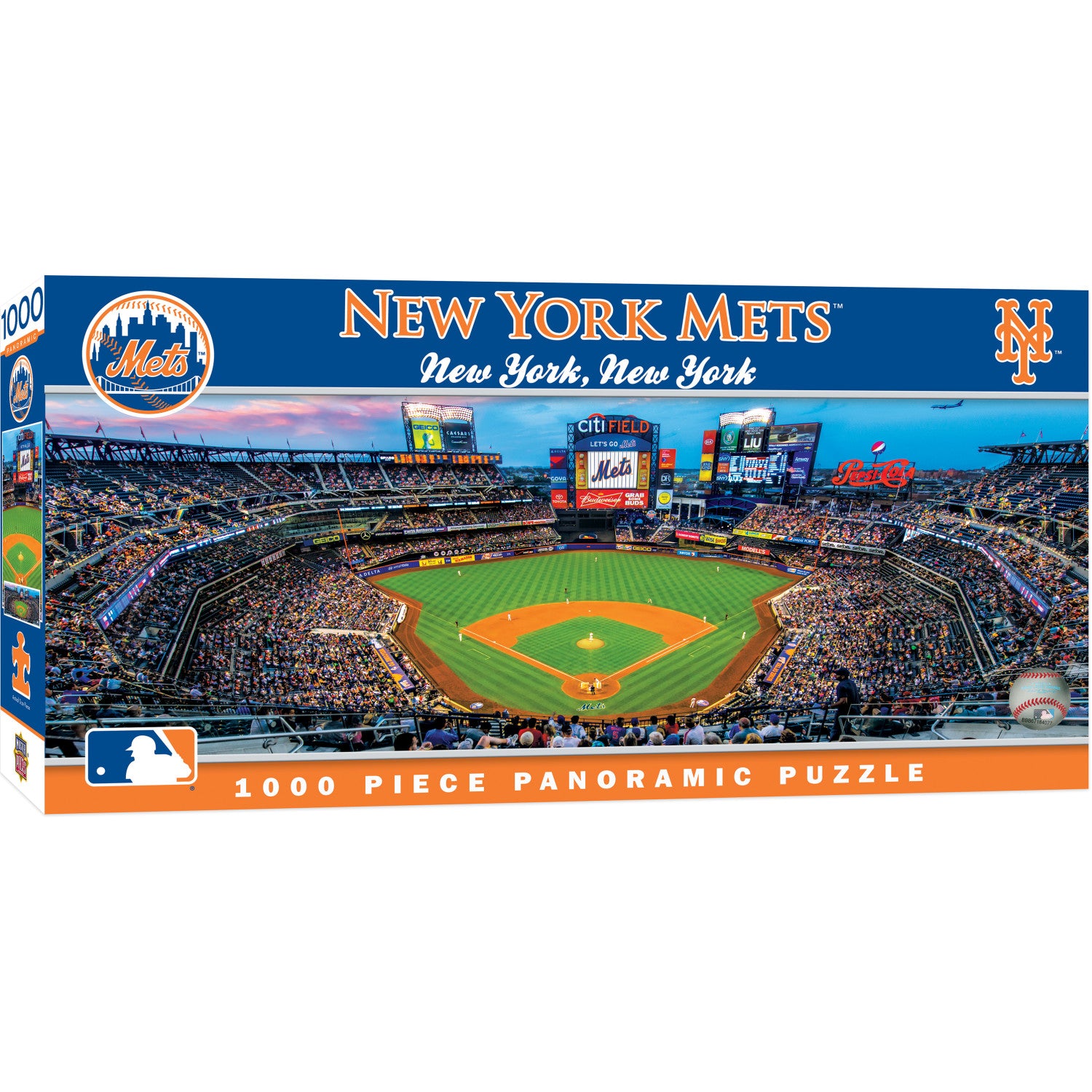 New York Mets - 1000 Piece Panoramic Jigsaw Puzzle