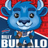 Buffalo Bills NFL Mascot 100 Piece Square Puzzle