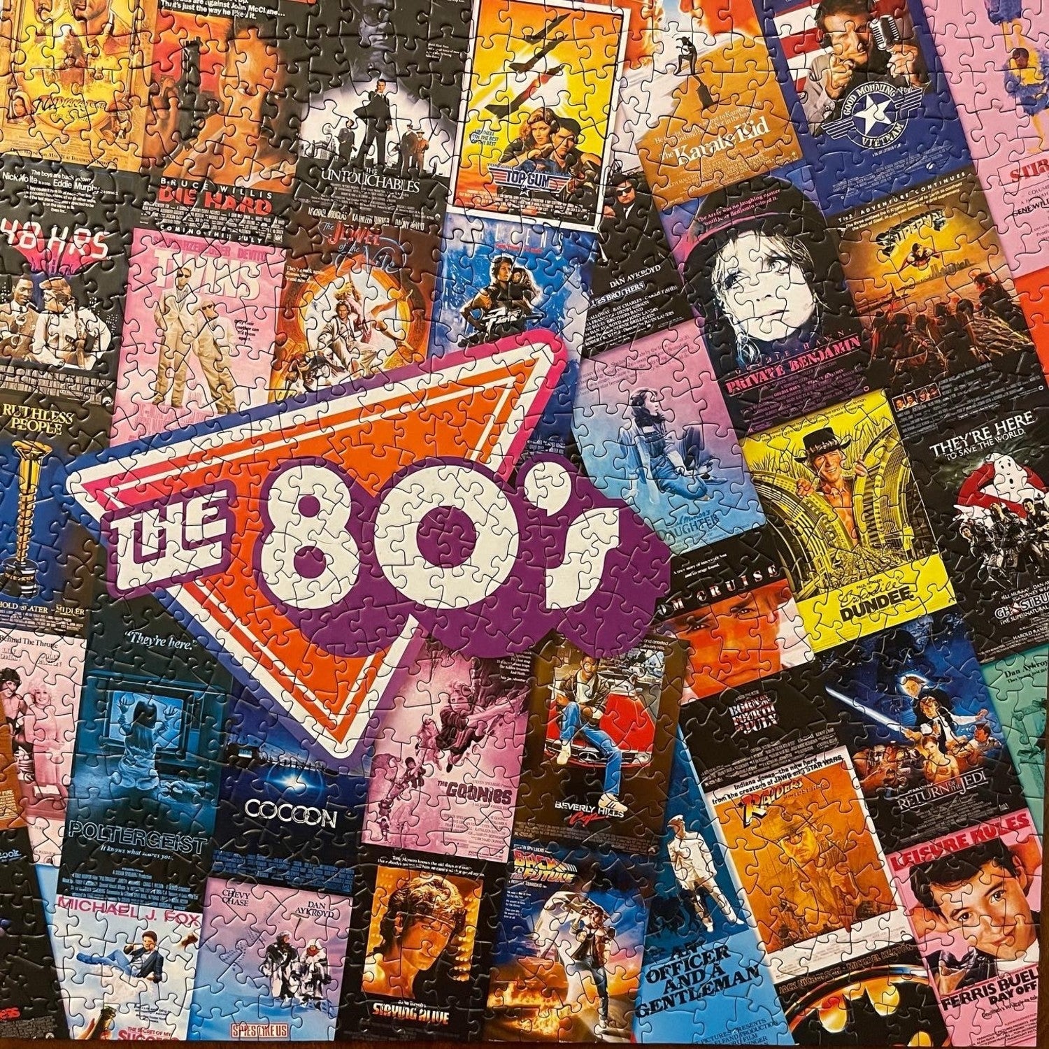 80's Blockbusters 1000 Piece Jigsaw Puzzle