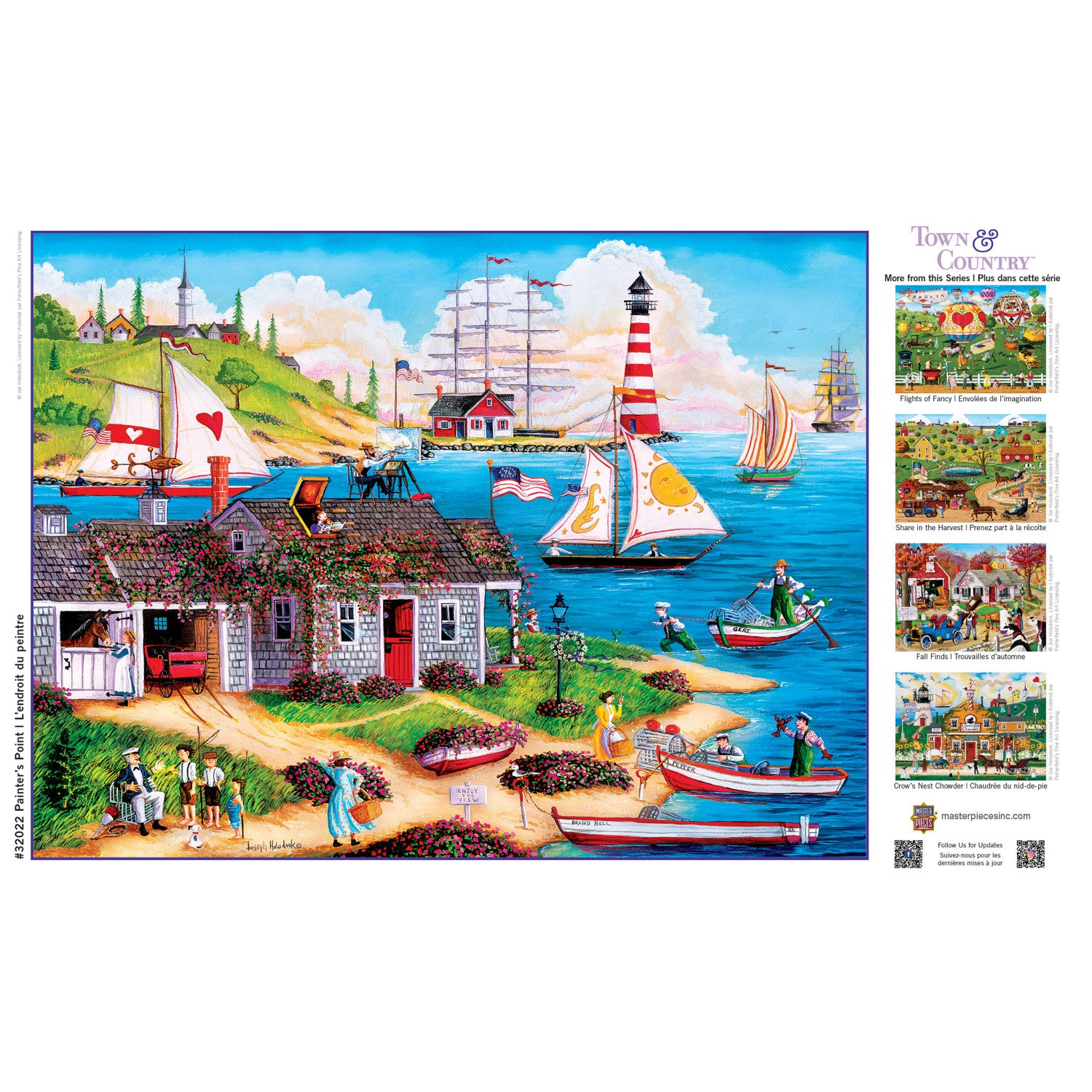 Town & Country - Painter's Point 300 Piece EZ Grip Jigsaw Puzzle