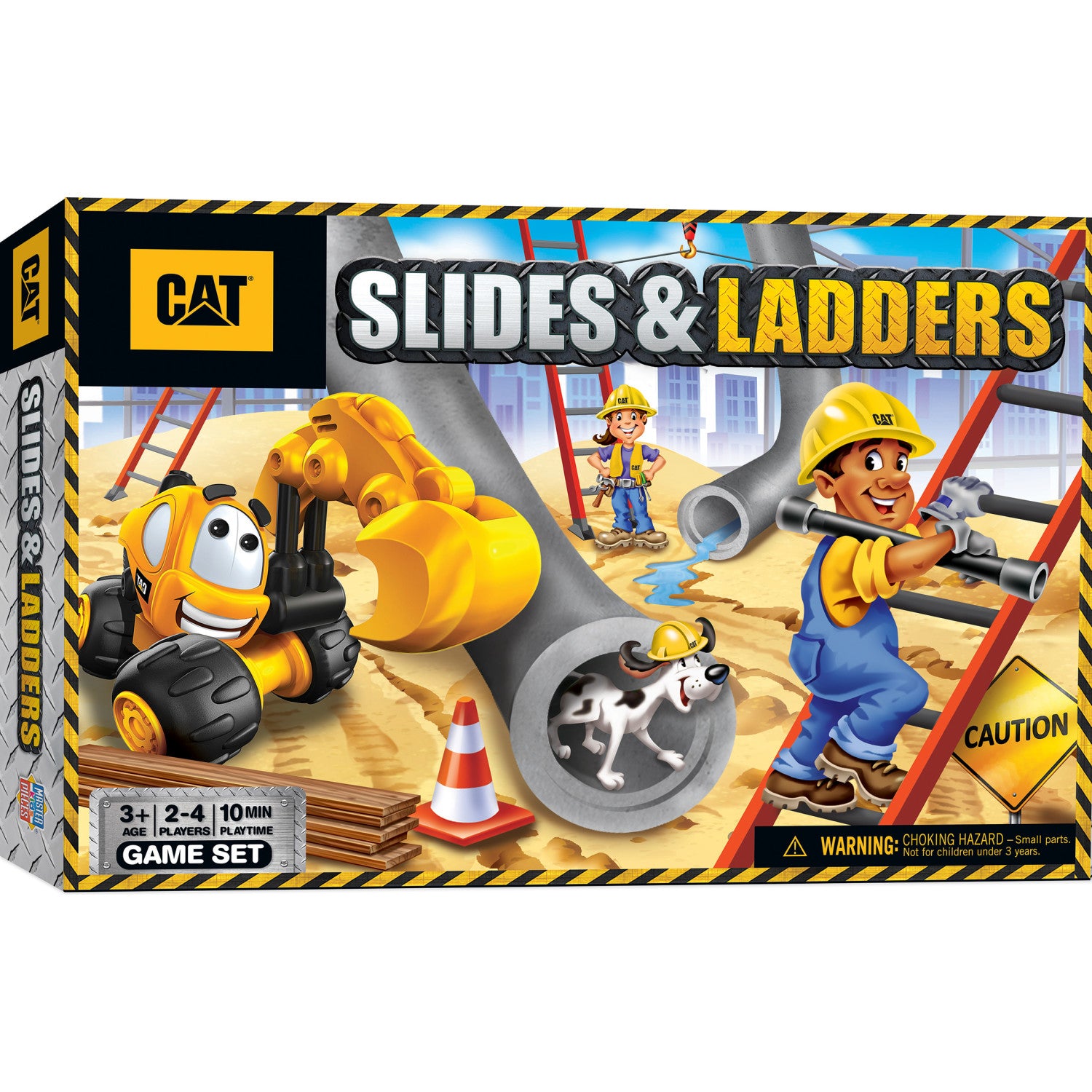 CAT - Slides & Ladders Board Game