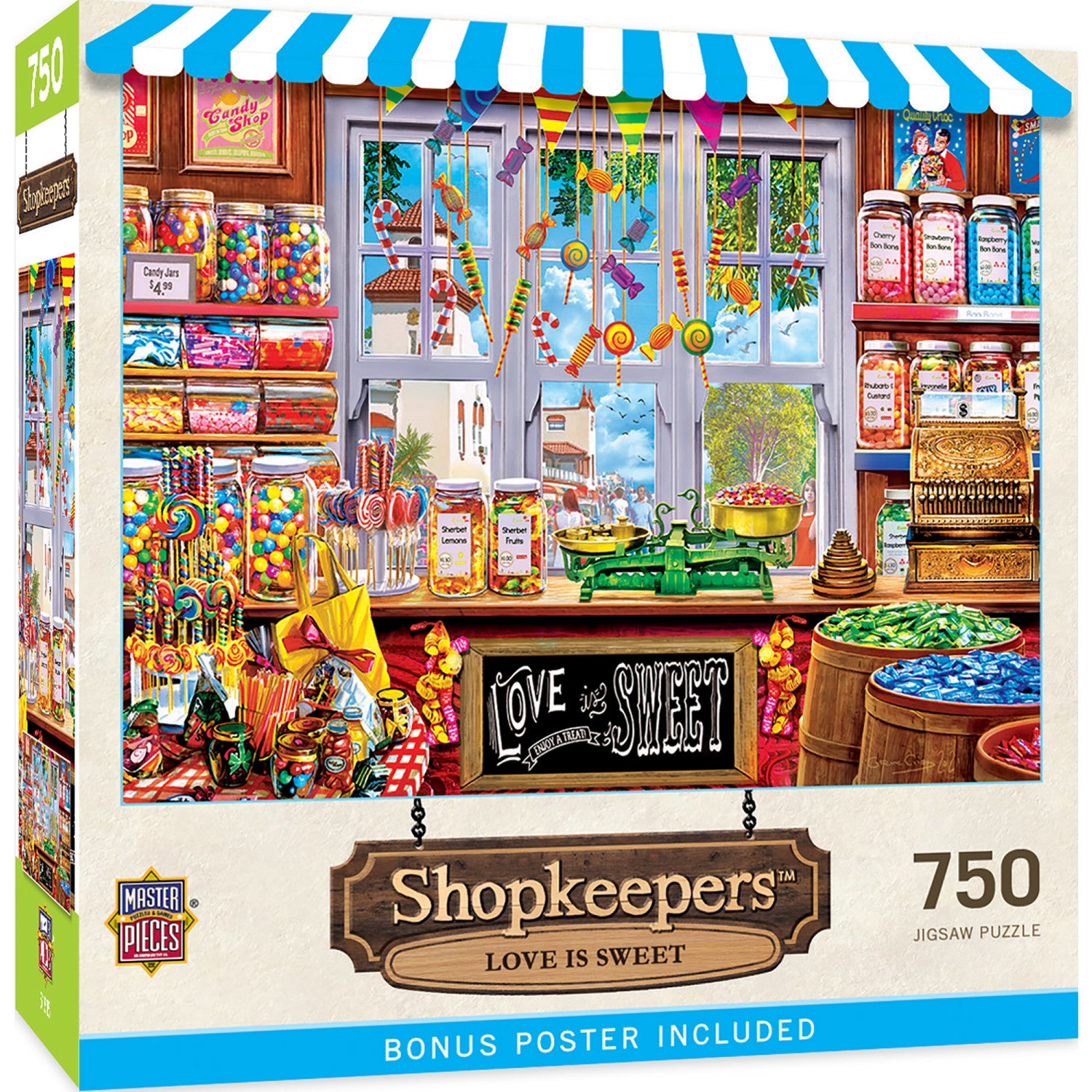 Shopkeepers - Love is Sweet 750 Piece Jigsaw Puzzle