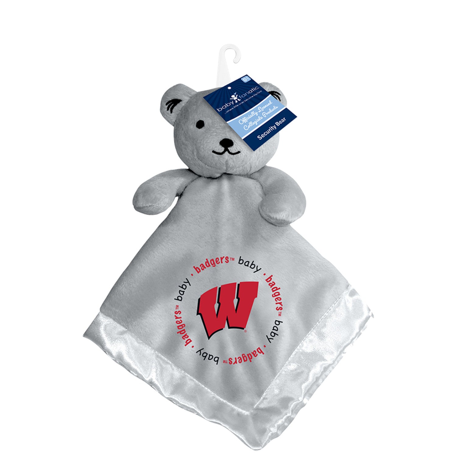 Wisconsin Badgers NCAA Security Bear - Gray