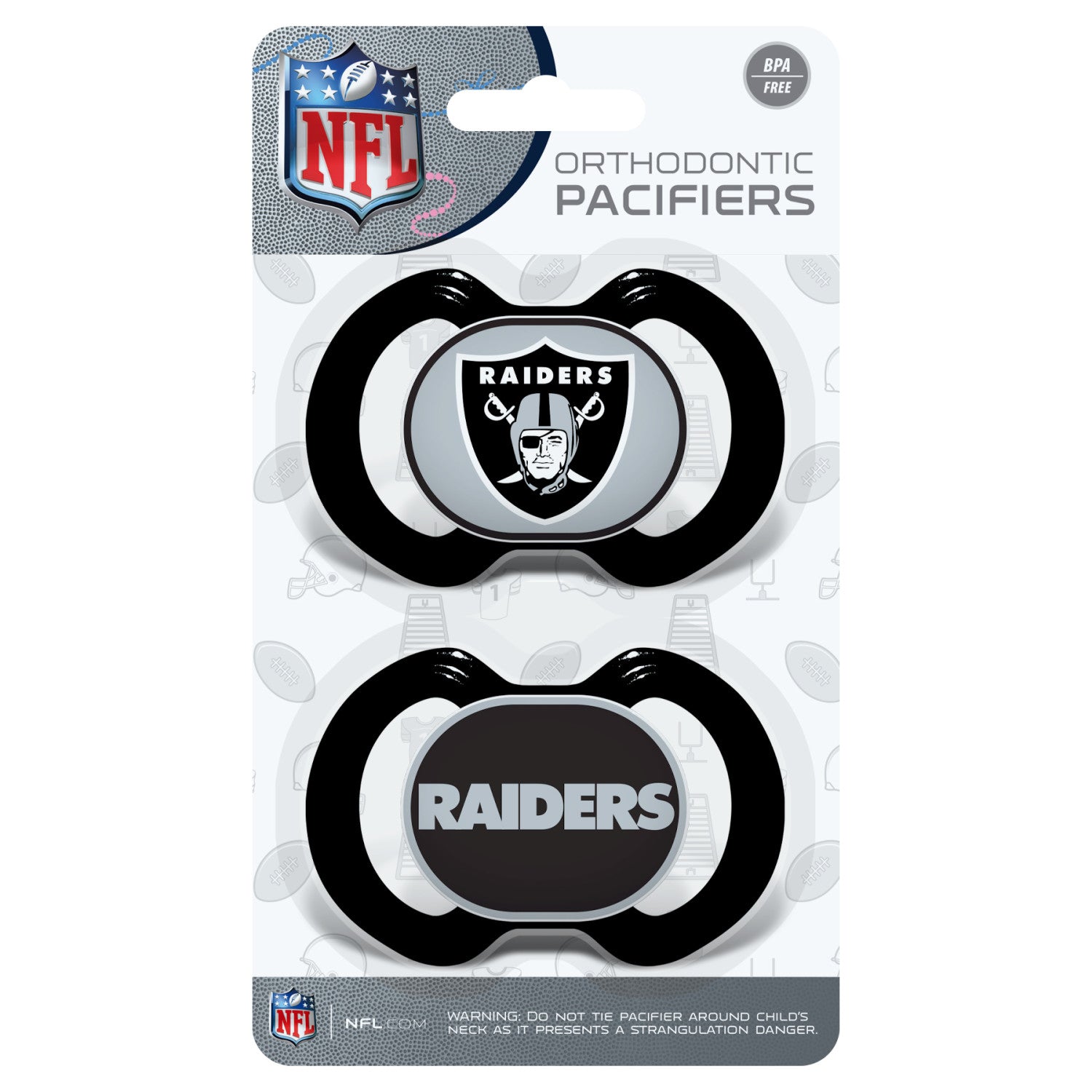 Las Vegas Raiders - Pacifier 2-Pack