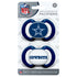 Dallas Cowboys NFL Pacifier 2-Pack