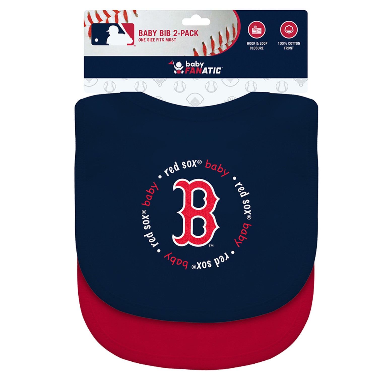 Boston Red Sox MLB Baby Bibs 2-Pack