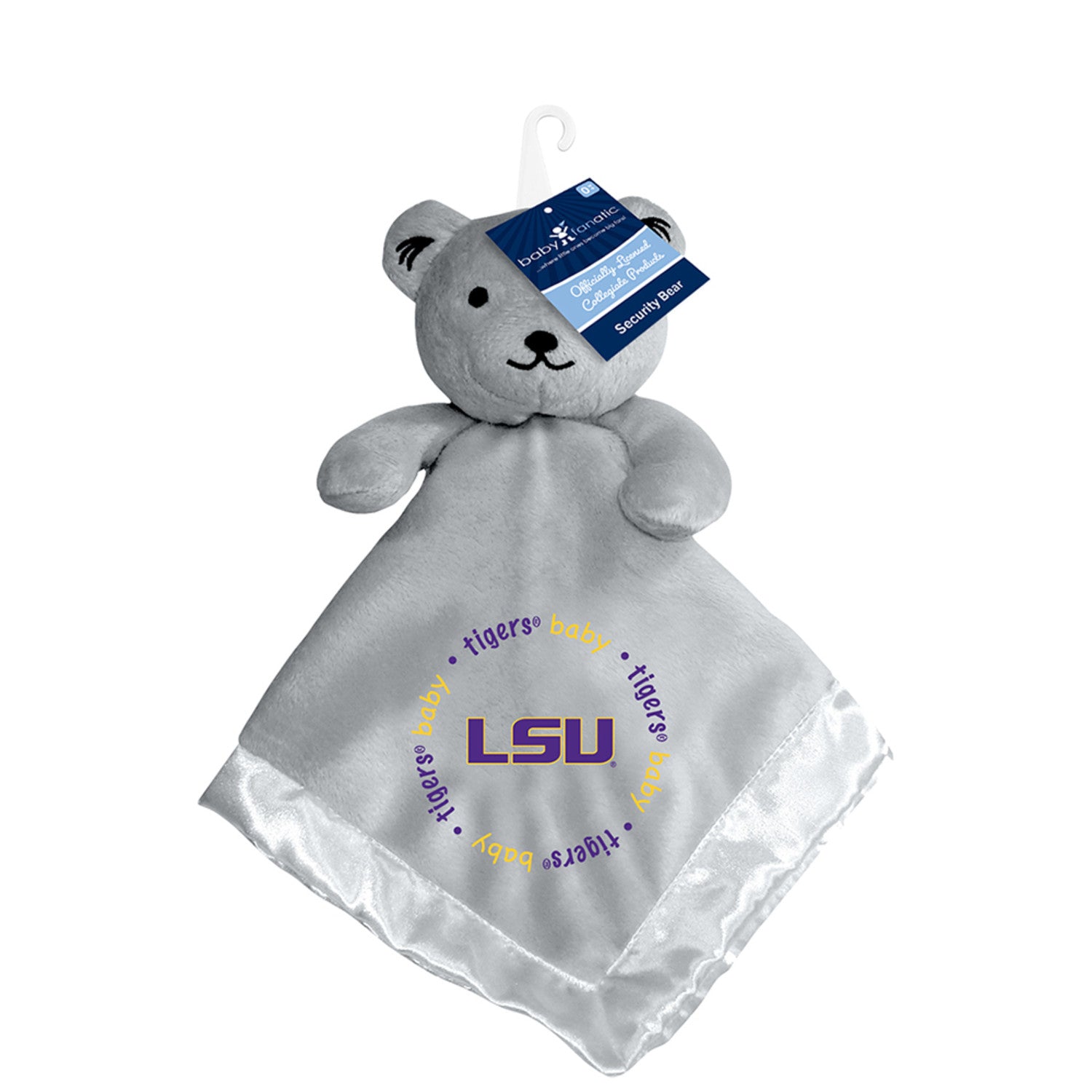 LSU Tigers NCAA Security Bear - Gray