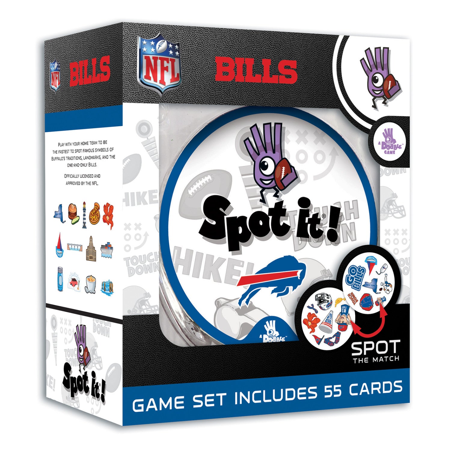 Buffalo Bills Spot It! Card Game