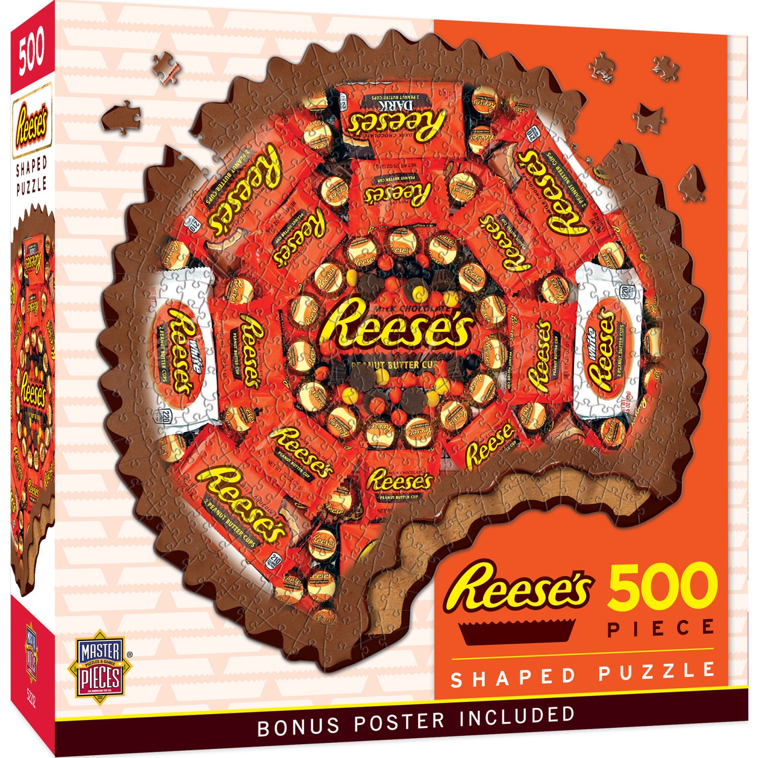 Hershey's Reese's - 500 Piece Shaped Jigsaw Puzzle