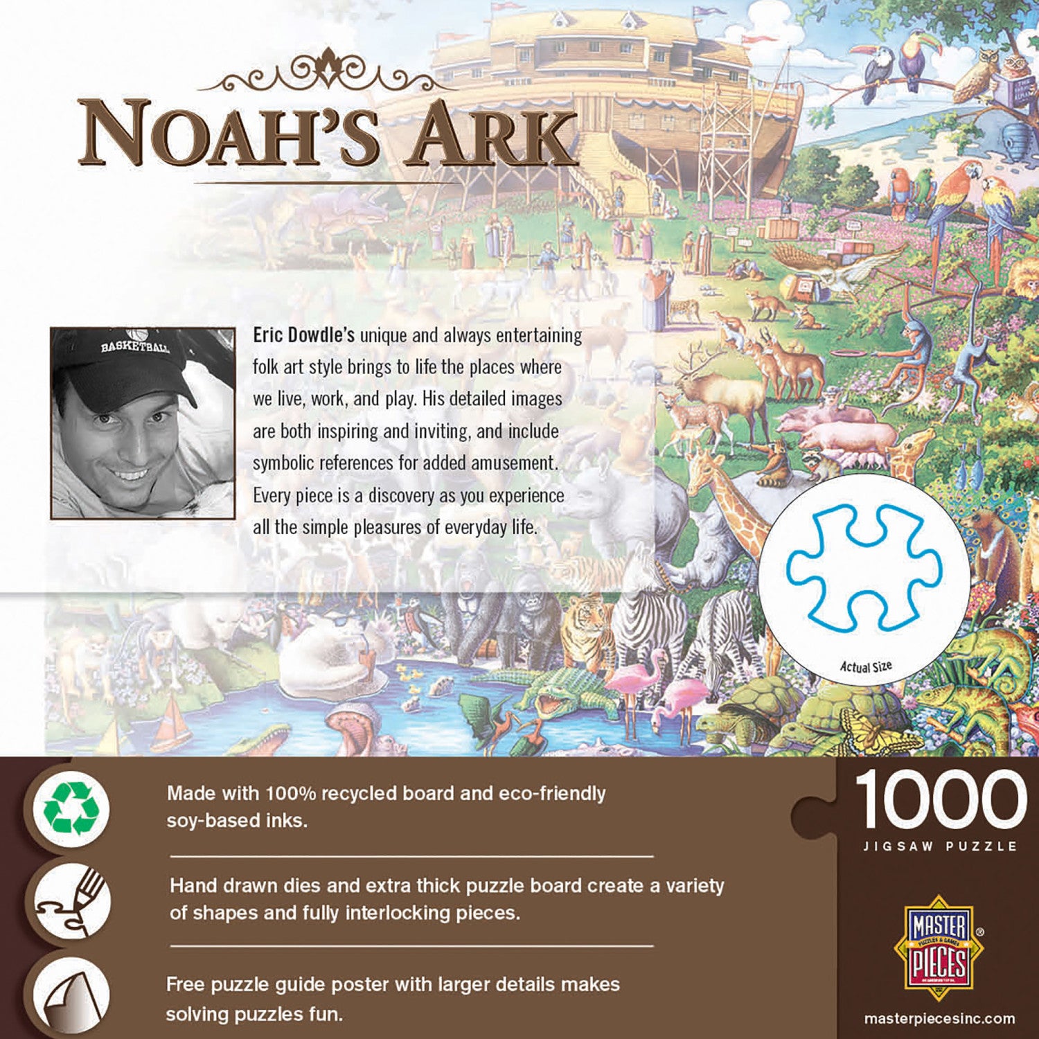 Noah's Ark - 1000 Piece Jigsaw Puzzle