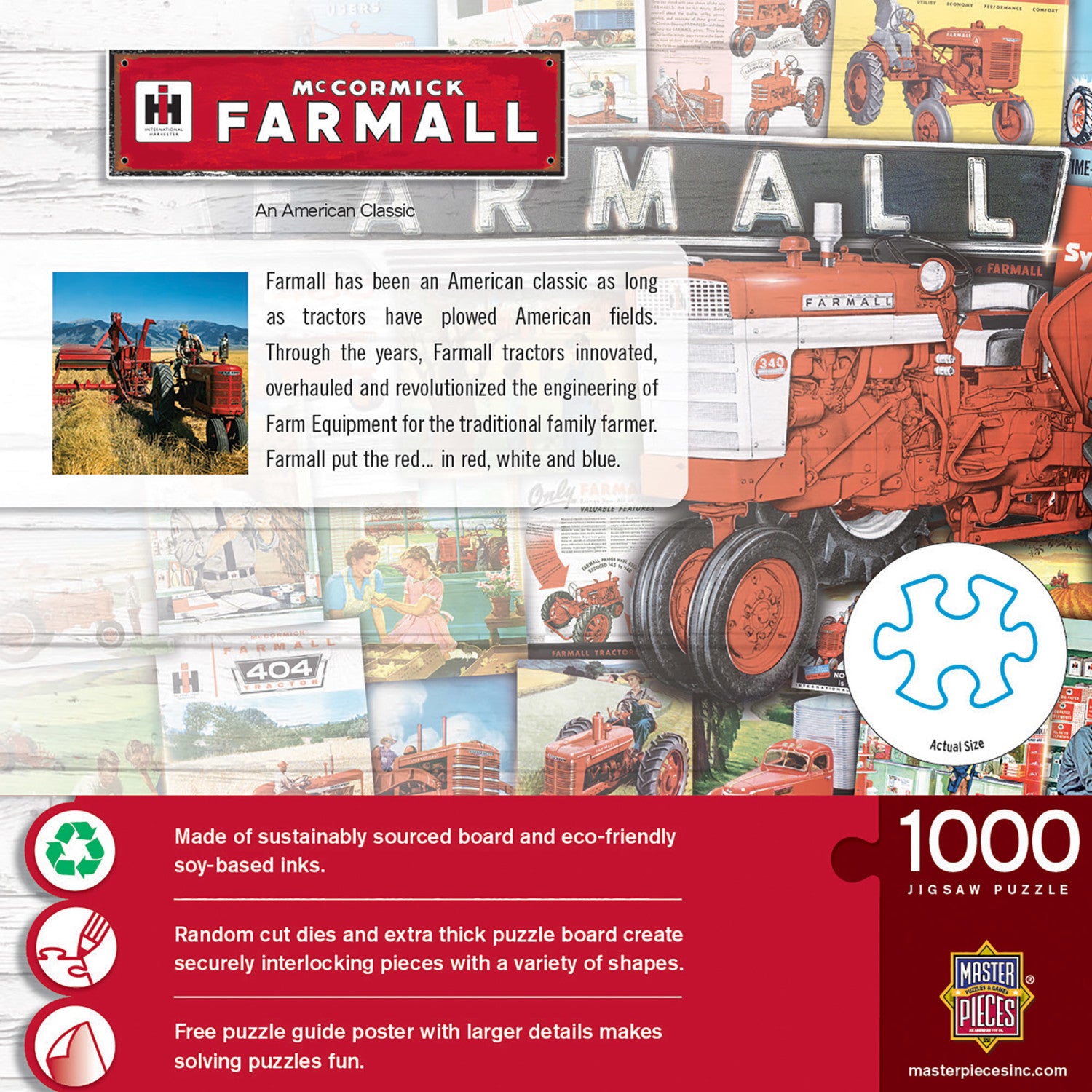 Farmall - An American Classic 1000 Piece Jigsaw Puzzle