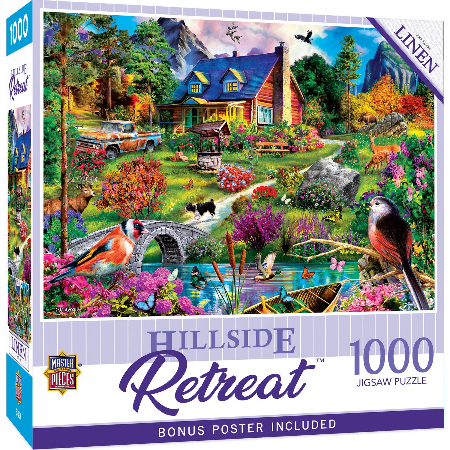 Retreats - Hillside Cottage 1000 Piece Puzzle