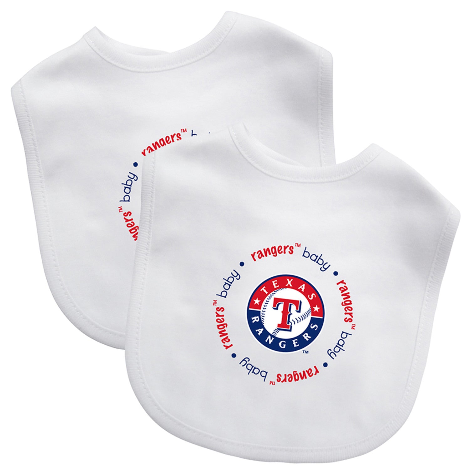 Texas Rangers - Baby Bibs 2-Pack