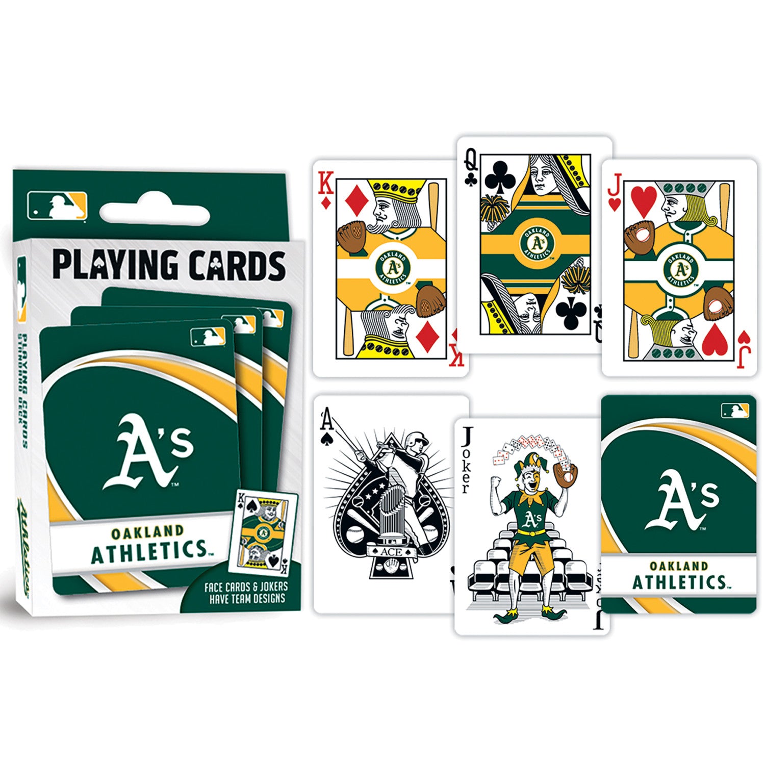 Oakland Athletics Playing Cards