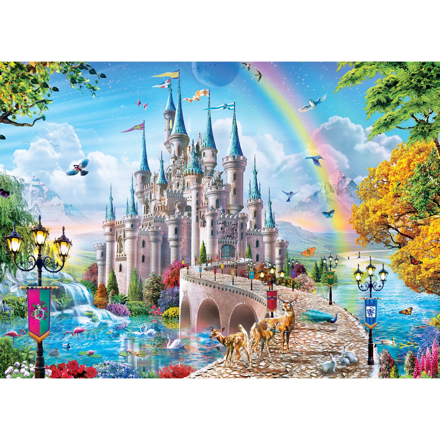 Classic Fairytales - Fairyland Castle 1000 Piece Puzzle