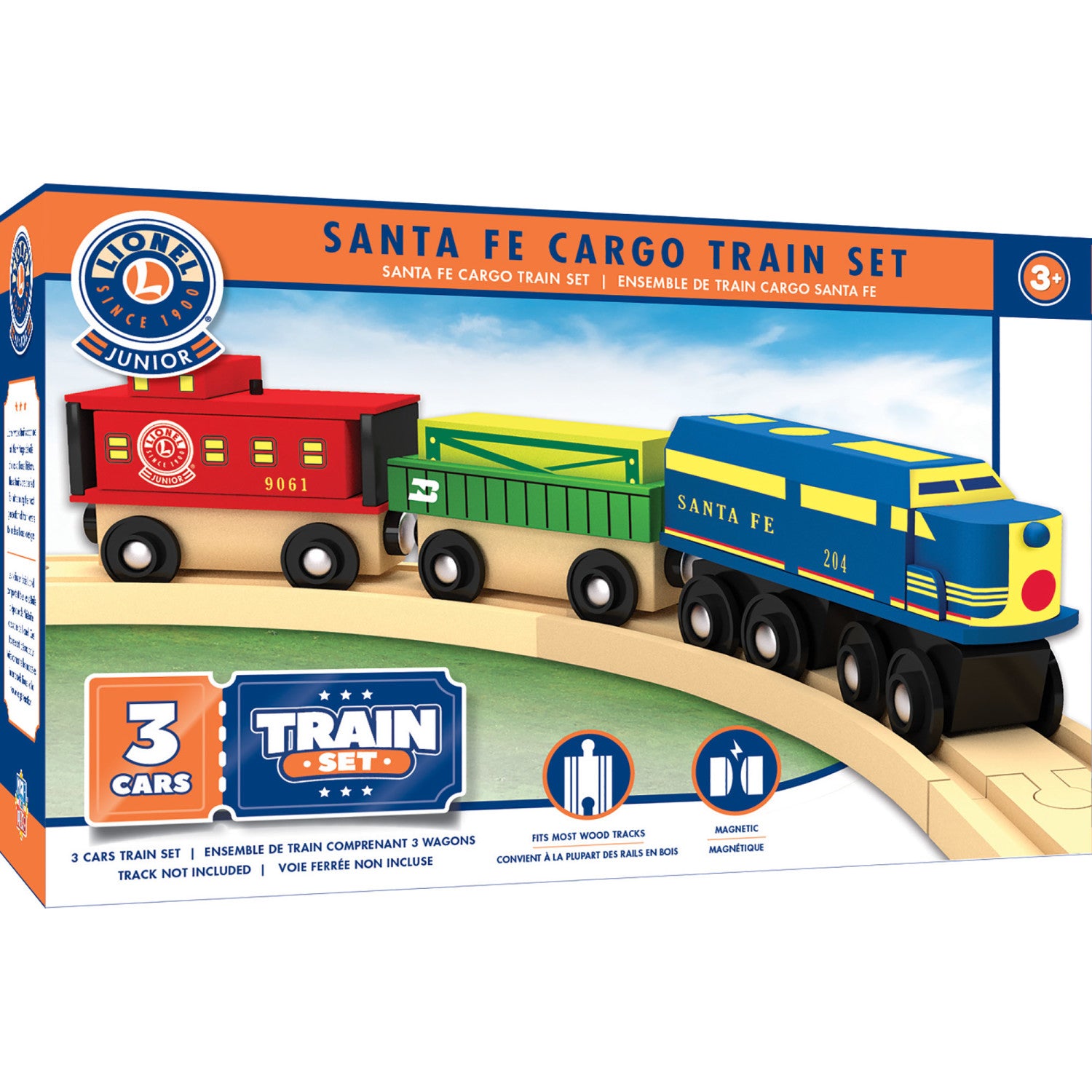 Lionel - Santa Fe Cargo Toy Train Set